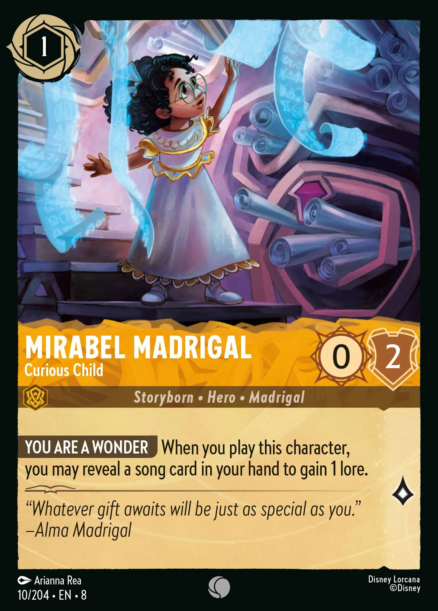 Mirabel Madrigal - Curious Child (008-010)
