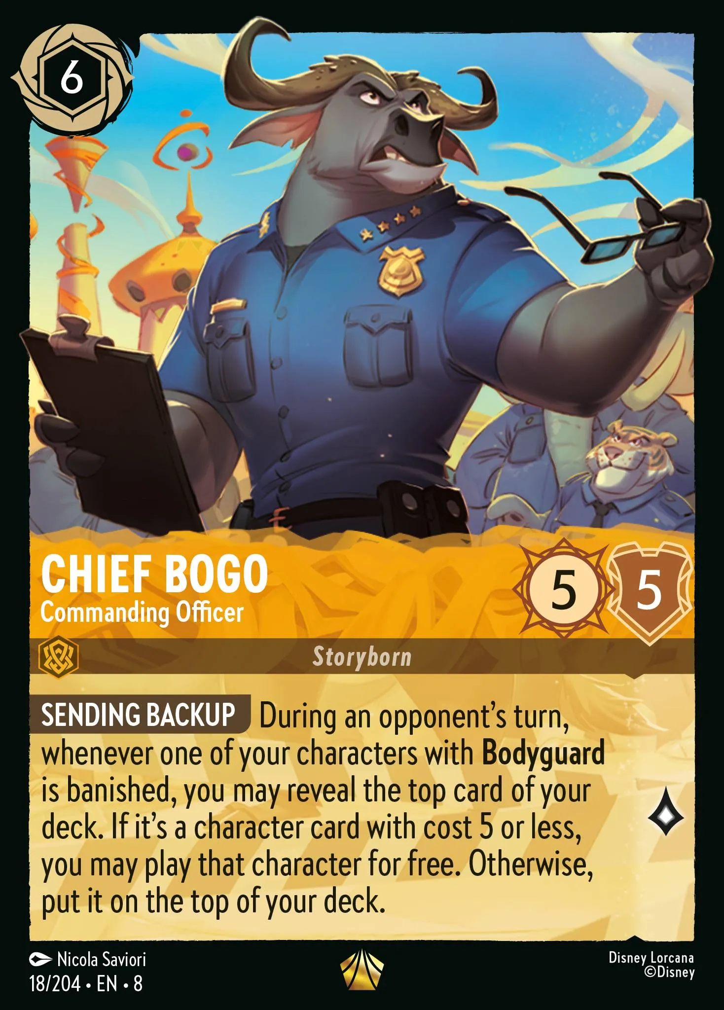 Chief Bogo - Commanding Officer (008-018)
