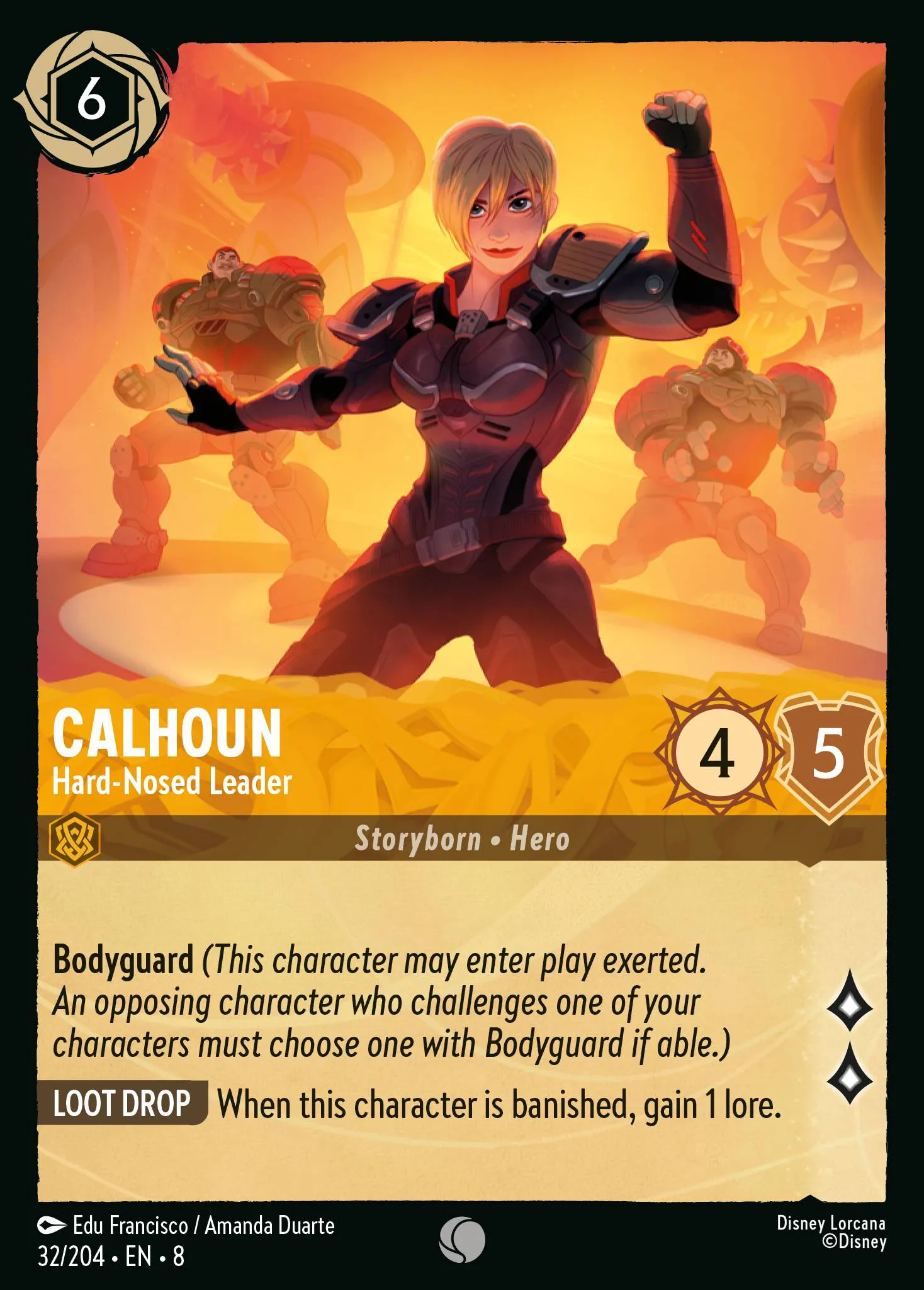 Calhoun - Hard-Nosed Leader (008-032)