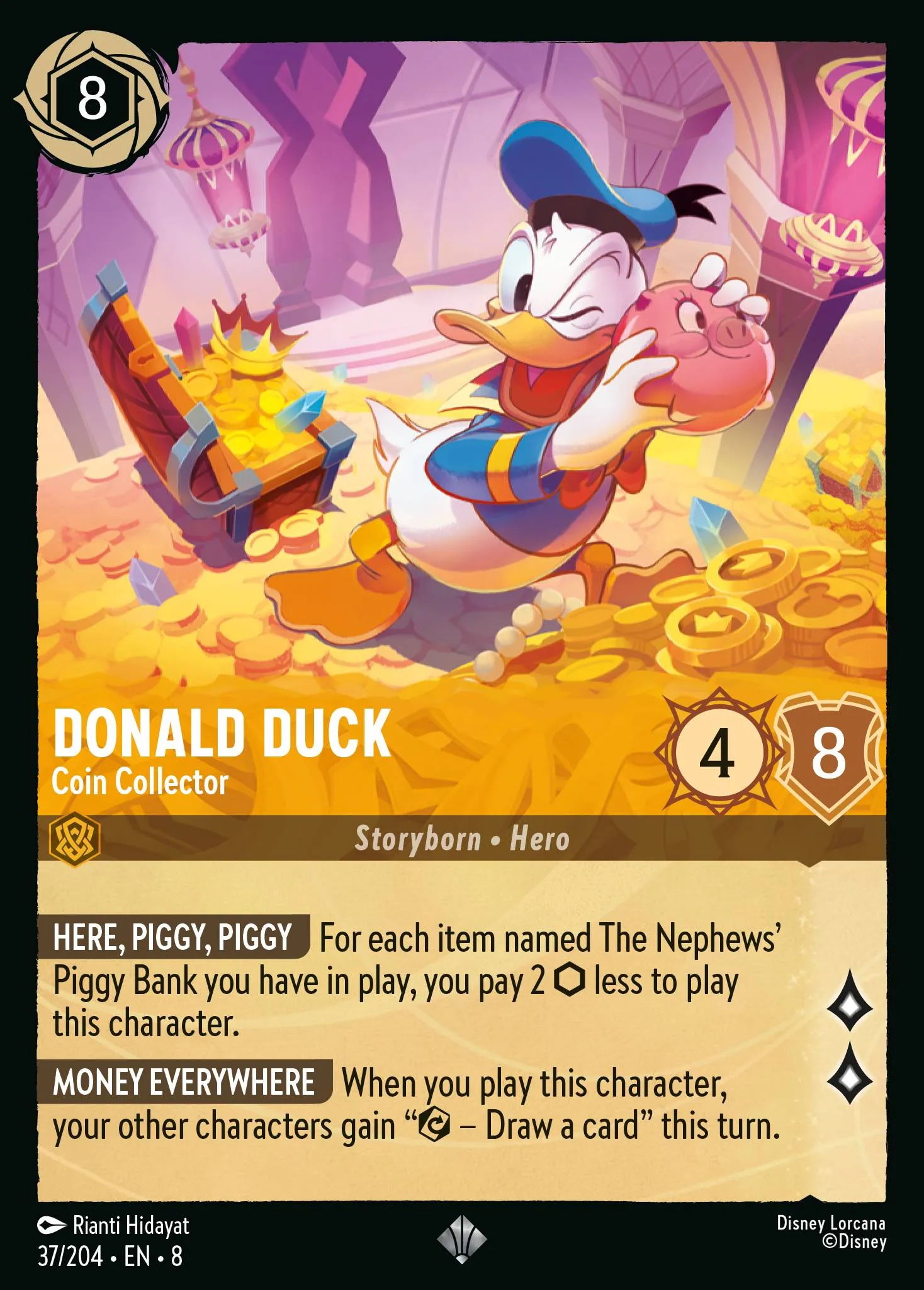 Donald Duck - Coin Collector (008-037)