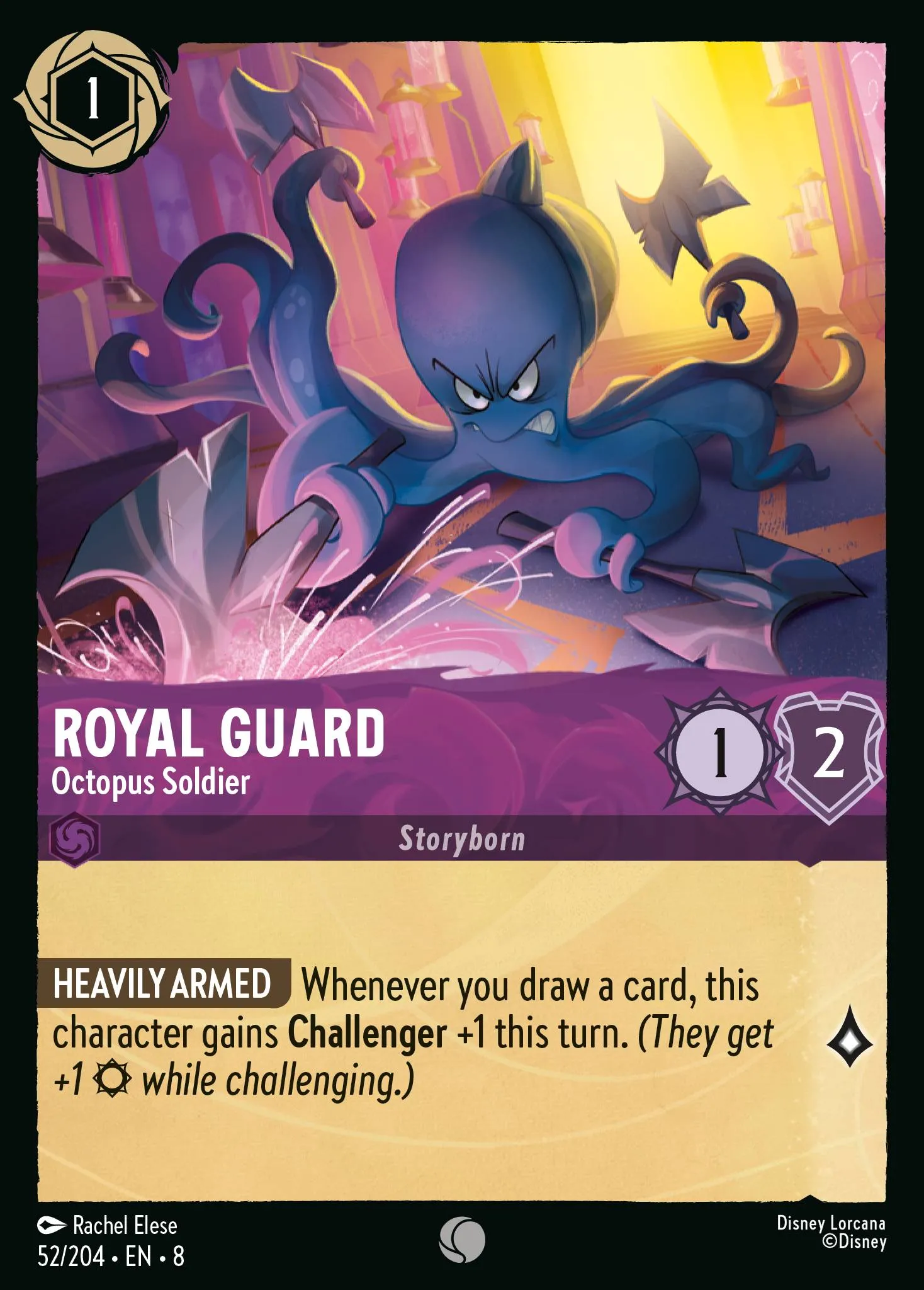 Royal Guard - Octopus Soldier (008-052)