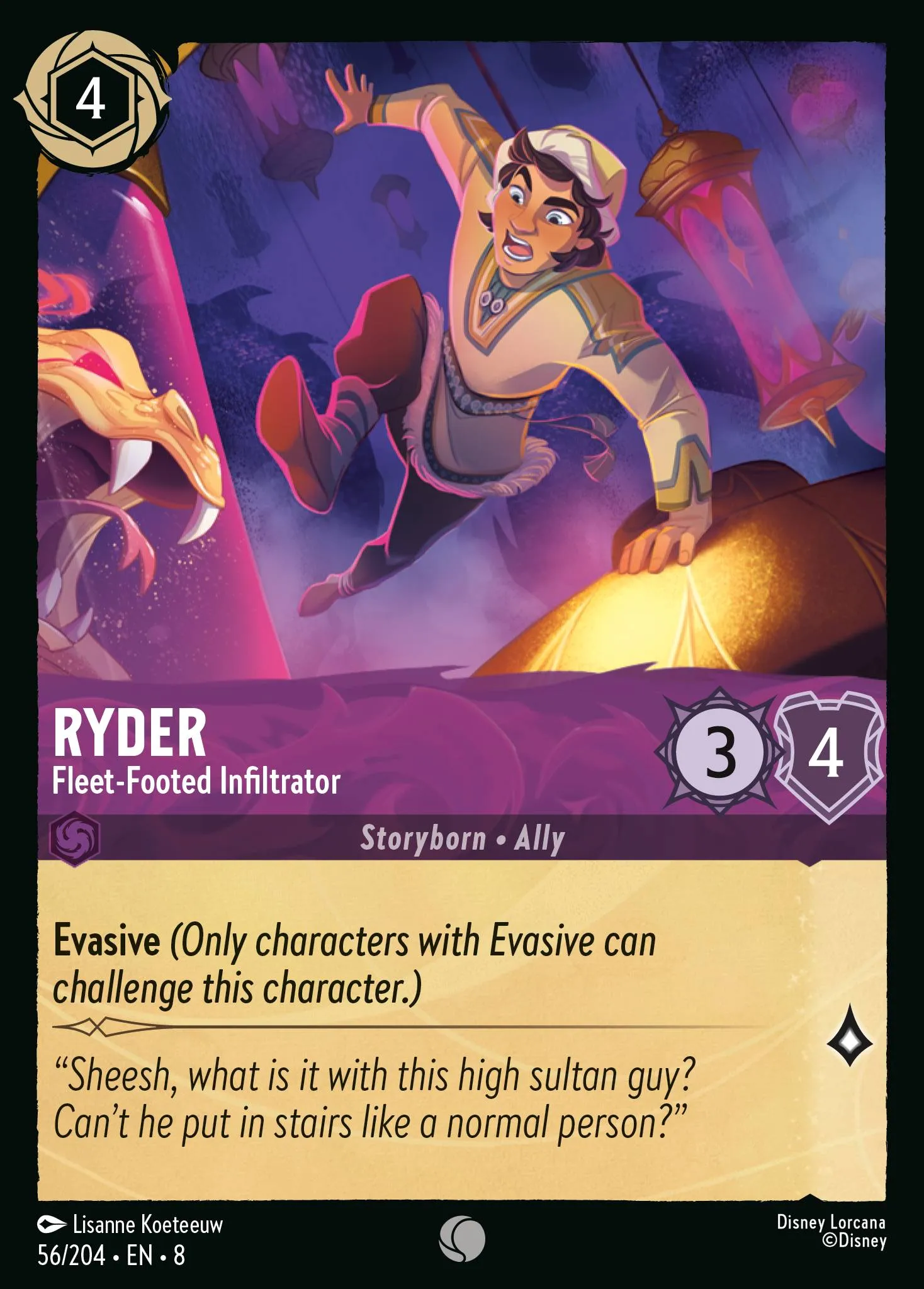 Ryder - Fleet-Footed Infiltrator (008-056)