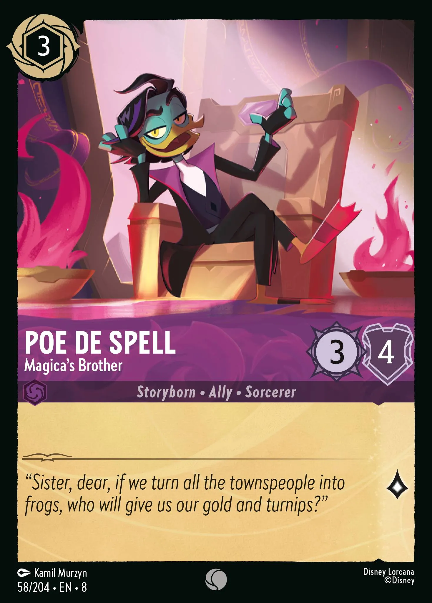 Poe De Spell - Magica's Brother (008-058)