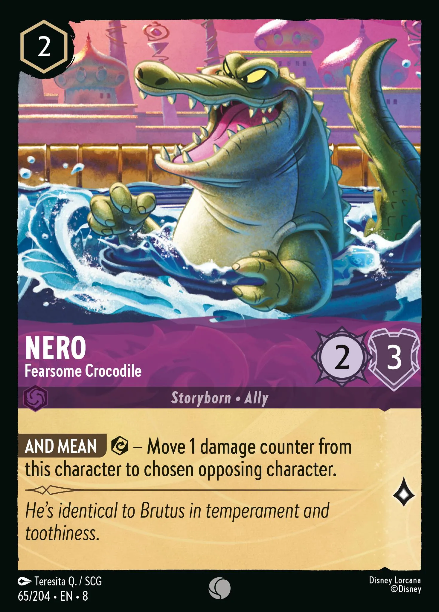 Nero - Fearsome Crocodile (008-065)