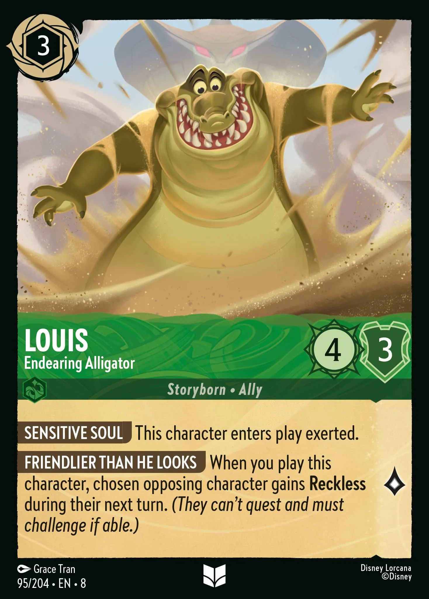 Louis - Endearing Alligator (008-095)
