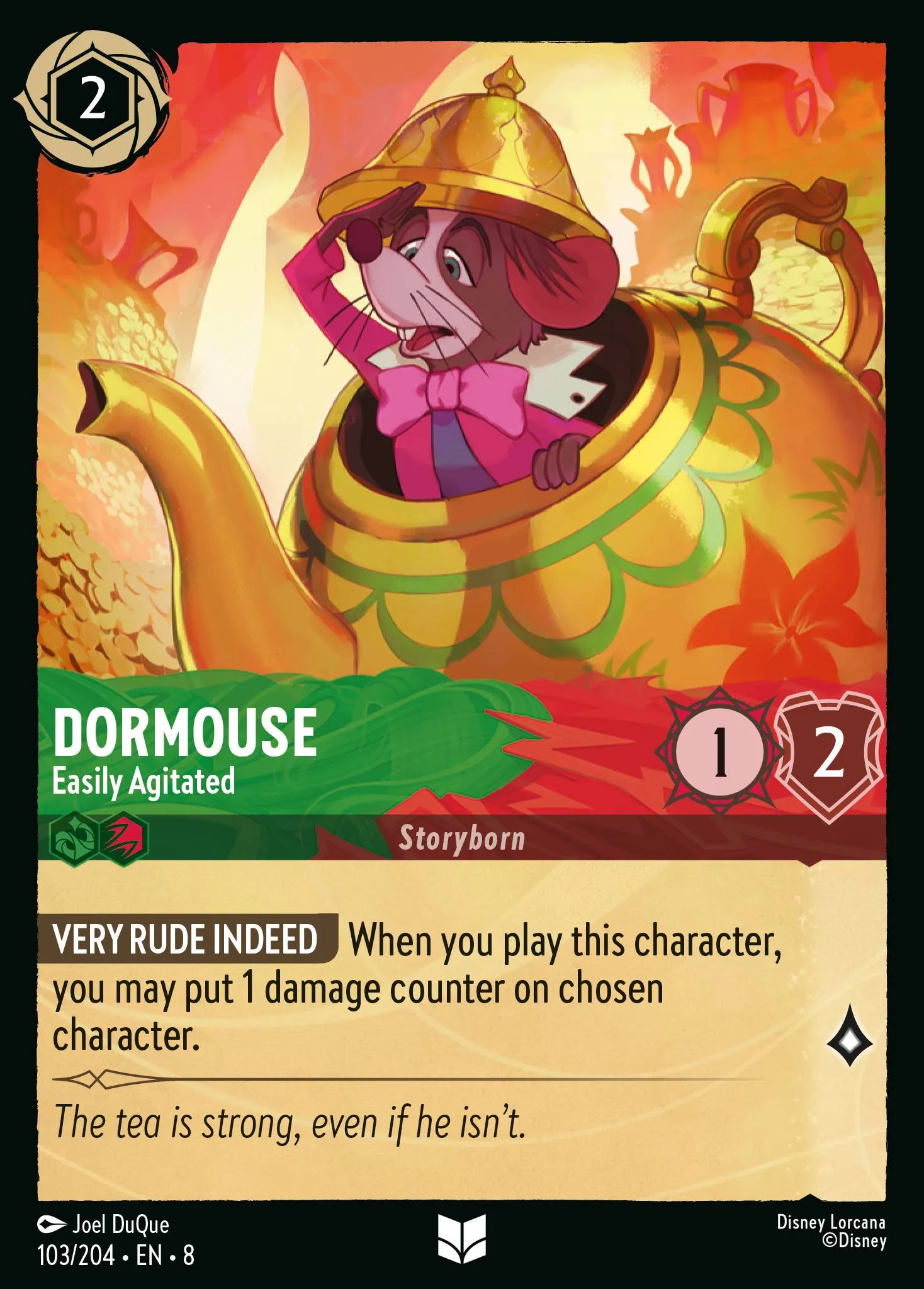 Dormouse - Easily Agitated (008-103)