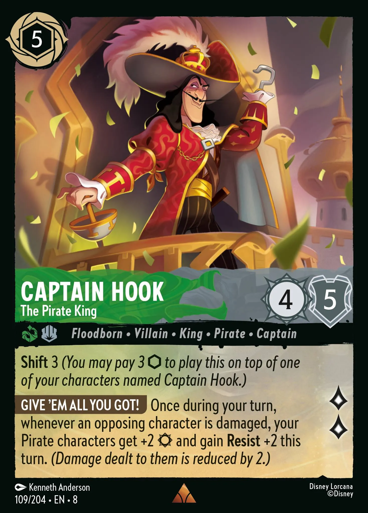 Captain Hook - The Pirate King (008-109)