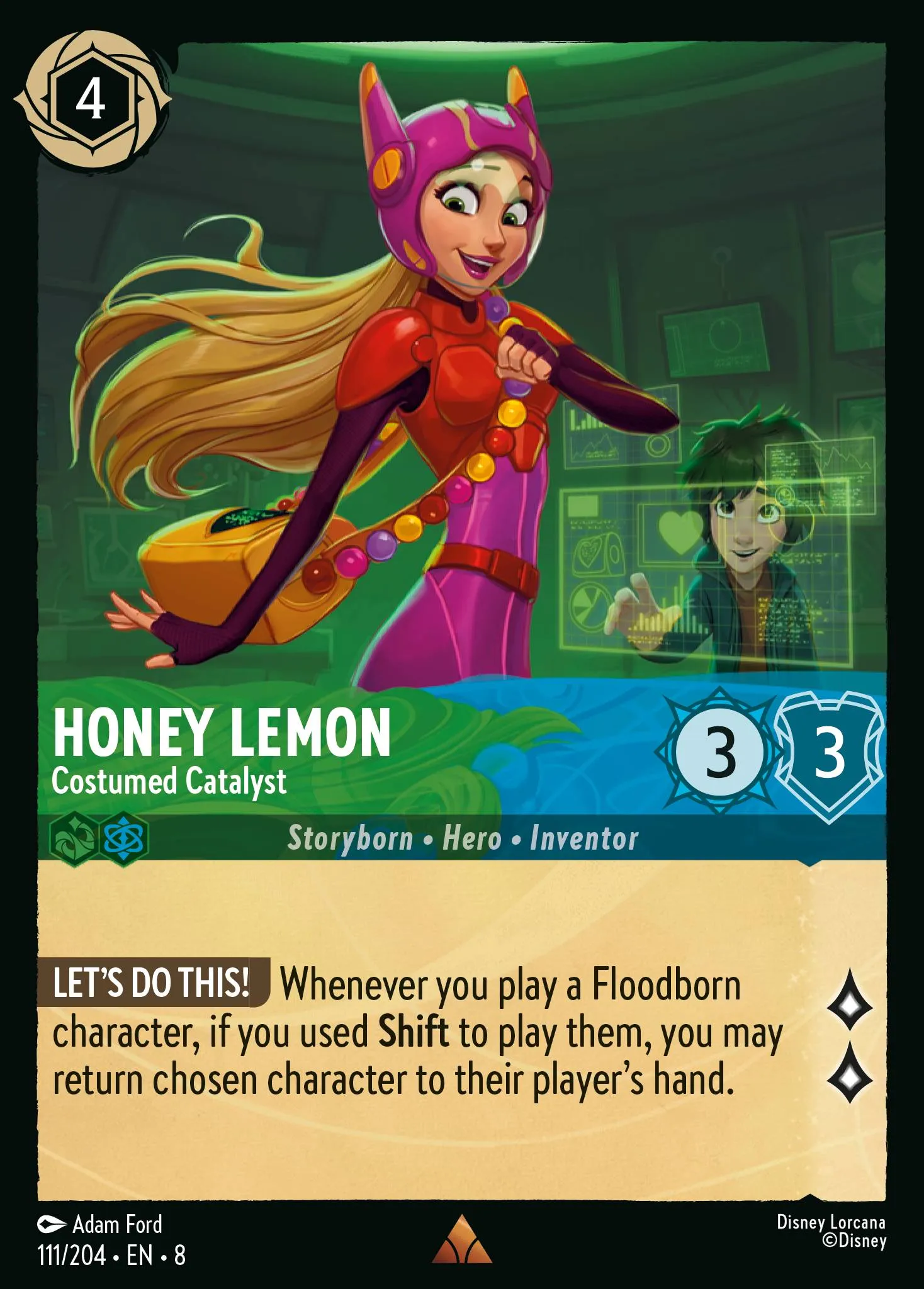Honey Lemon - Costumed Catalyst (008-111)