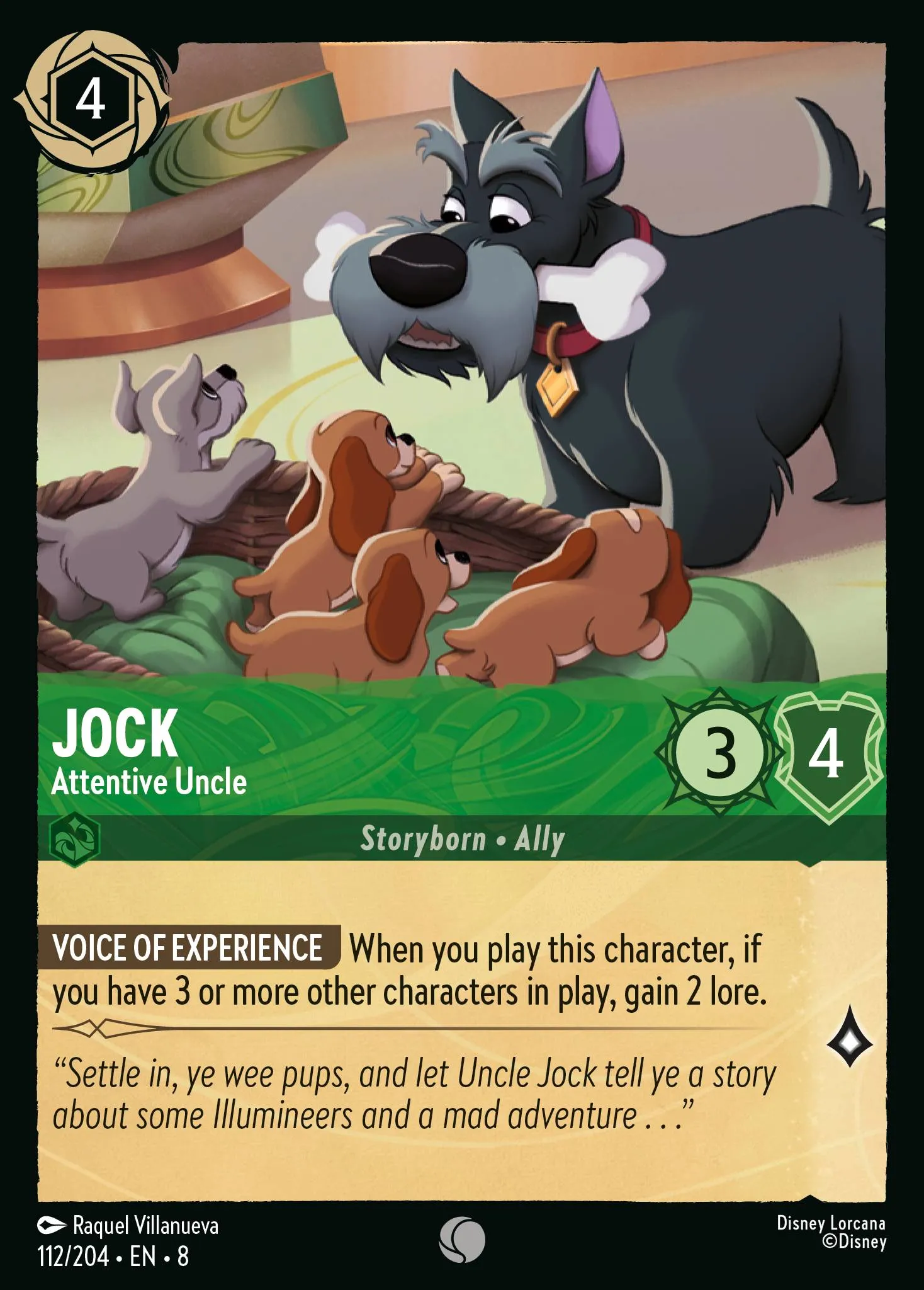 Jock - Attentive Uncle (008-112)