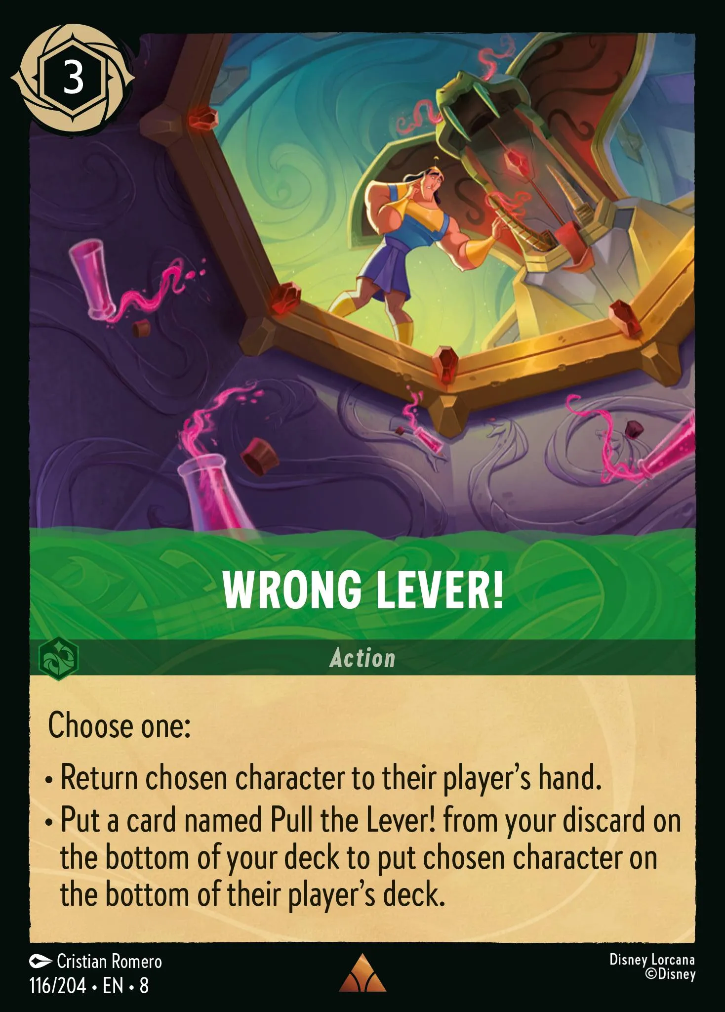 Wrong Lever! (008-116)