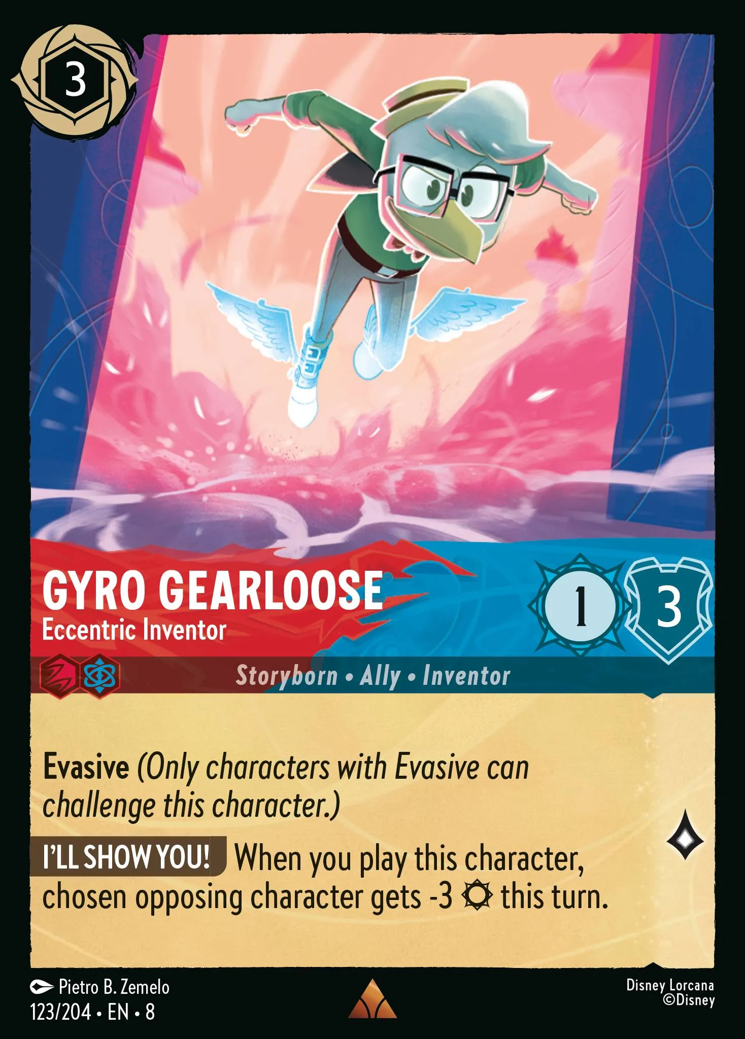Gyro Gearloose - Eccentric Inventor (008-123)