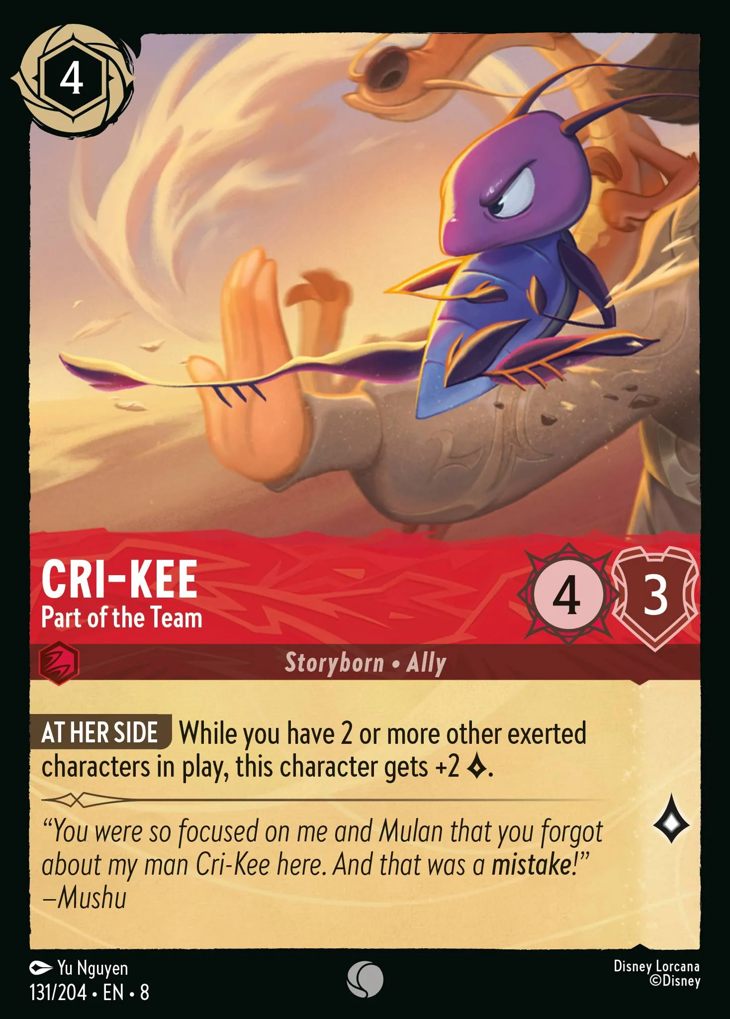 Cri-Kee - Part of the Team (008-131)