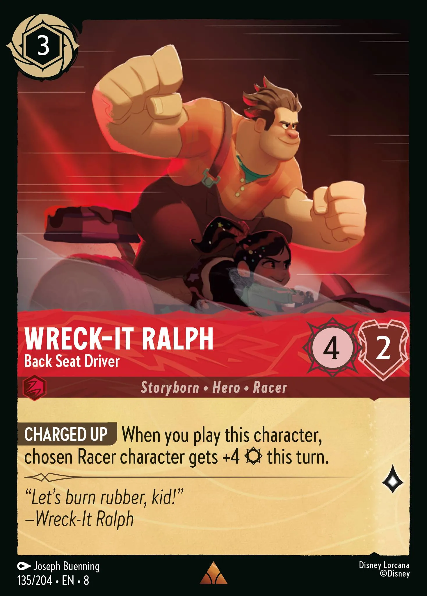 Wreck-It Ralph - Back Seat Driver (008-135)