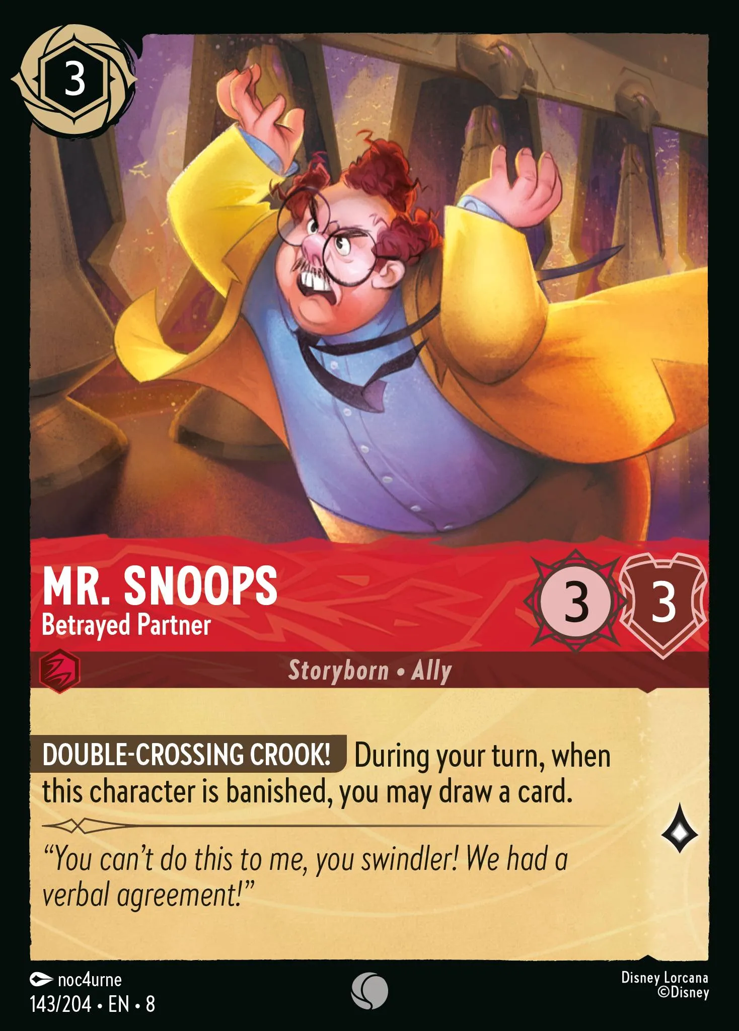 Mr. Snoops - Betrayed Partner (008-143)