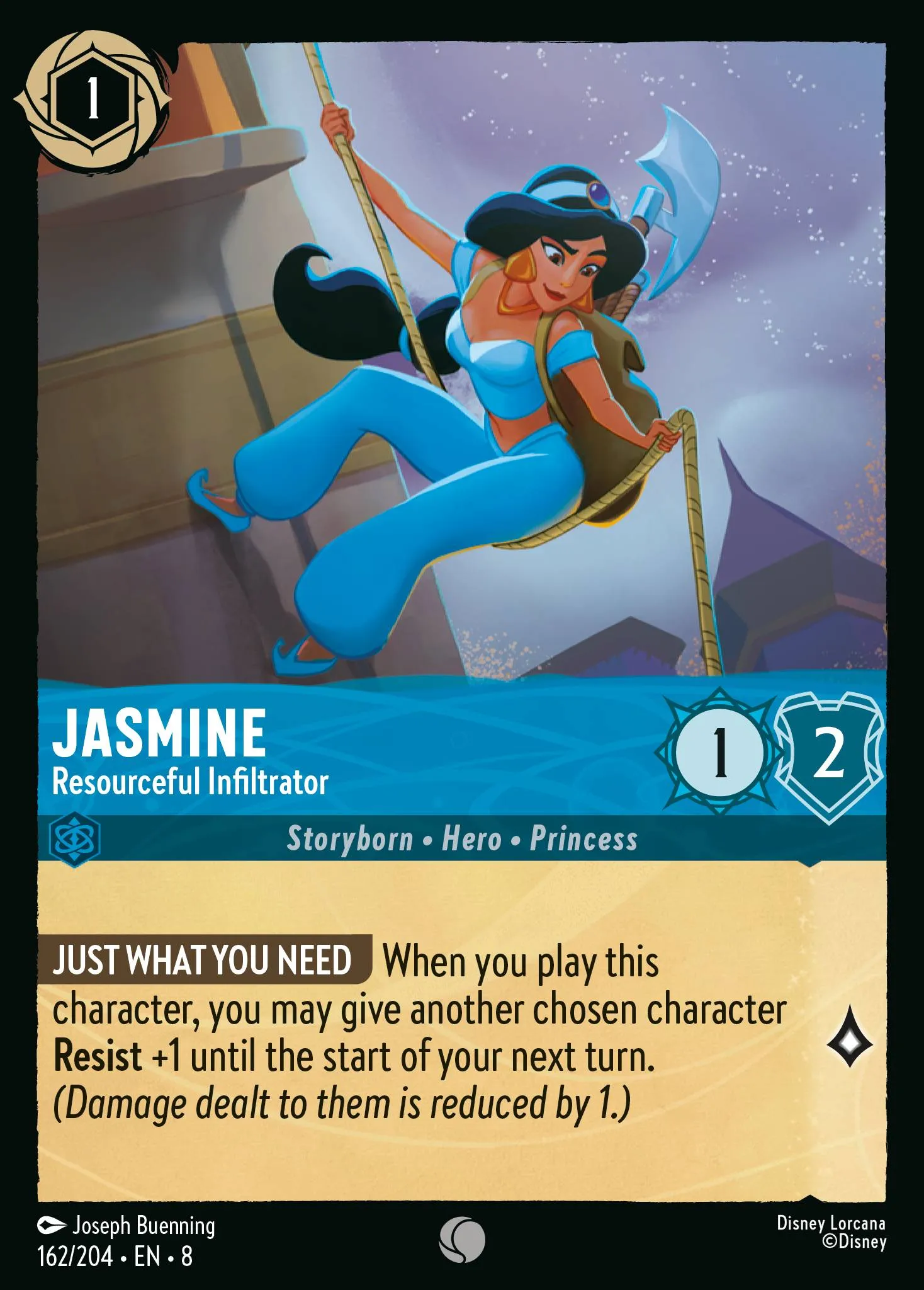 Jasmine - Resourceful Infiltrator (008-162)