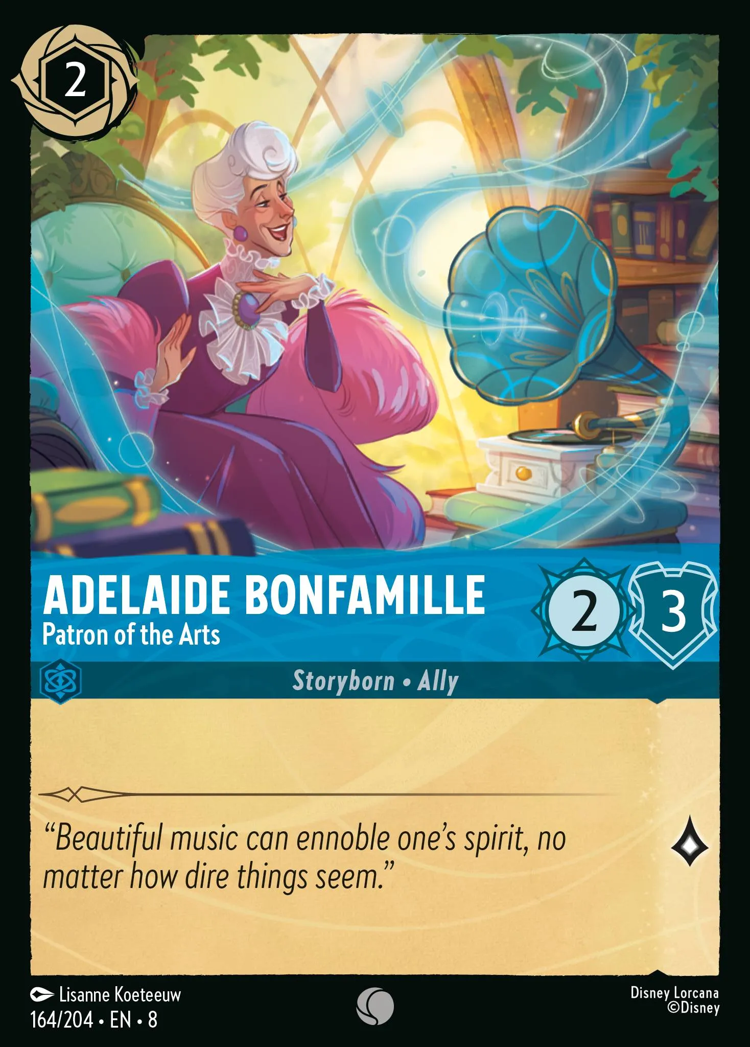 Adelaide Bonfamille - Patron of the Arts (008-164)