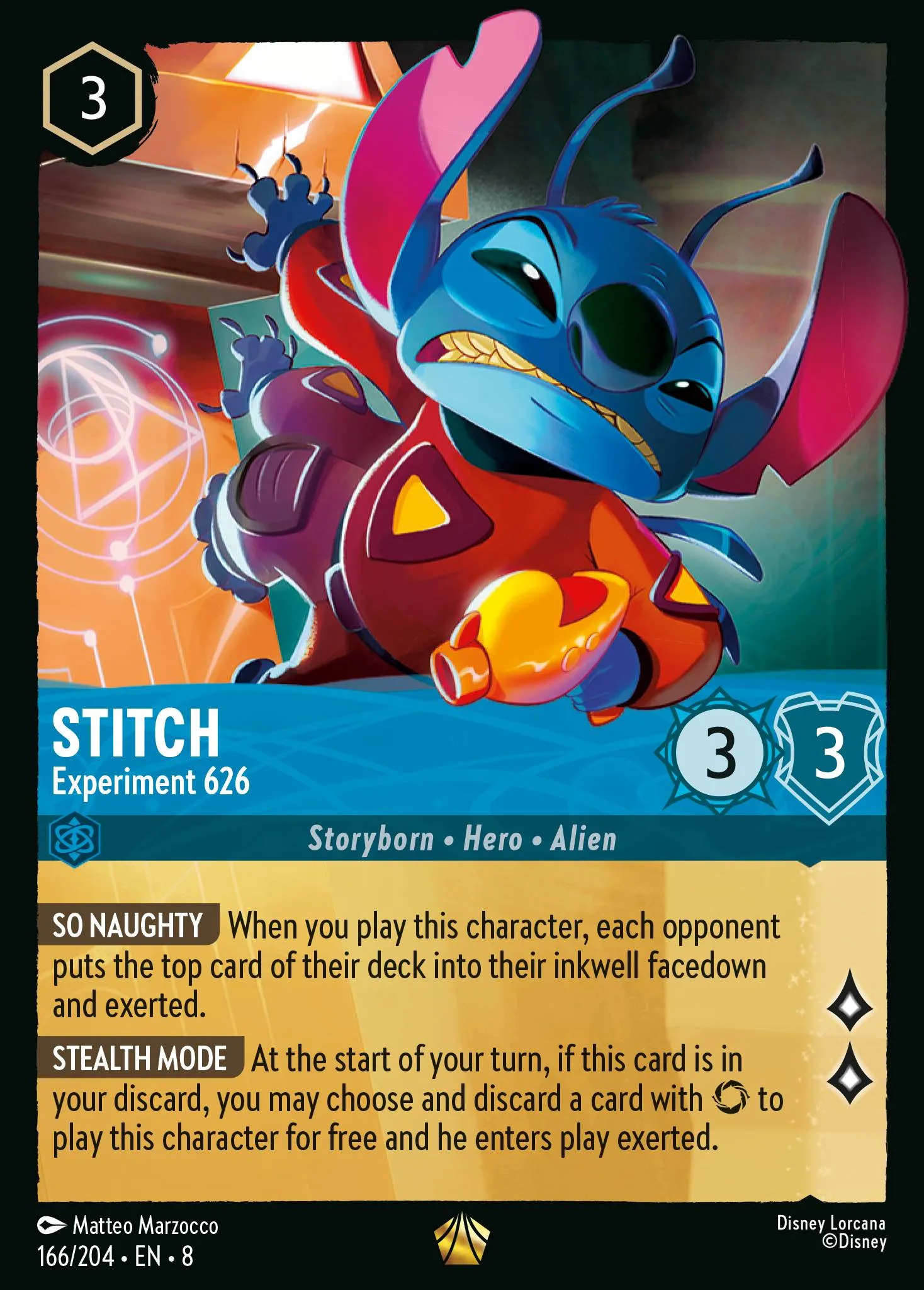 Stitch - Experiment 626 (008-166)