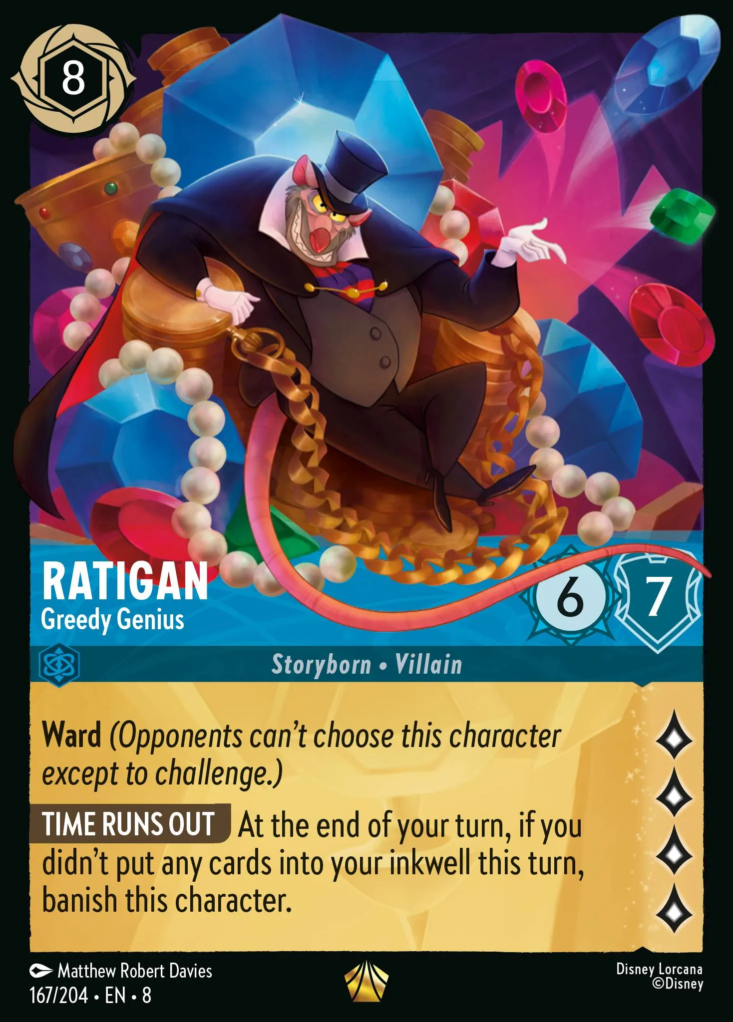 Ratigan - Greedy Genius (008-167)