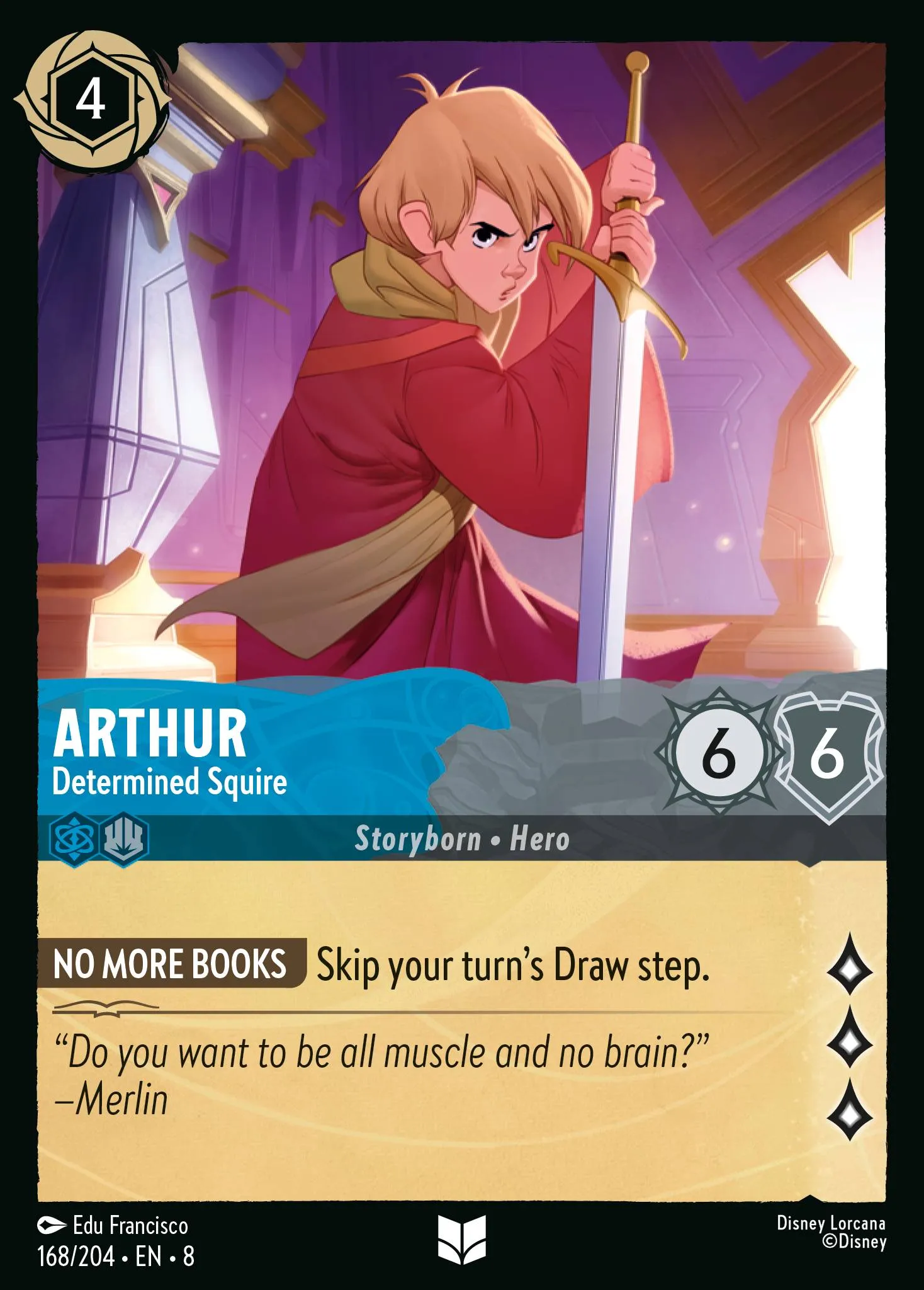 Arthur - Determined Squire (008-168)