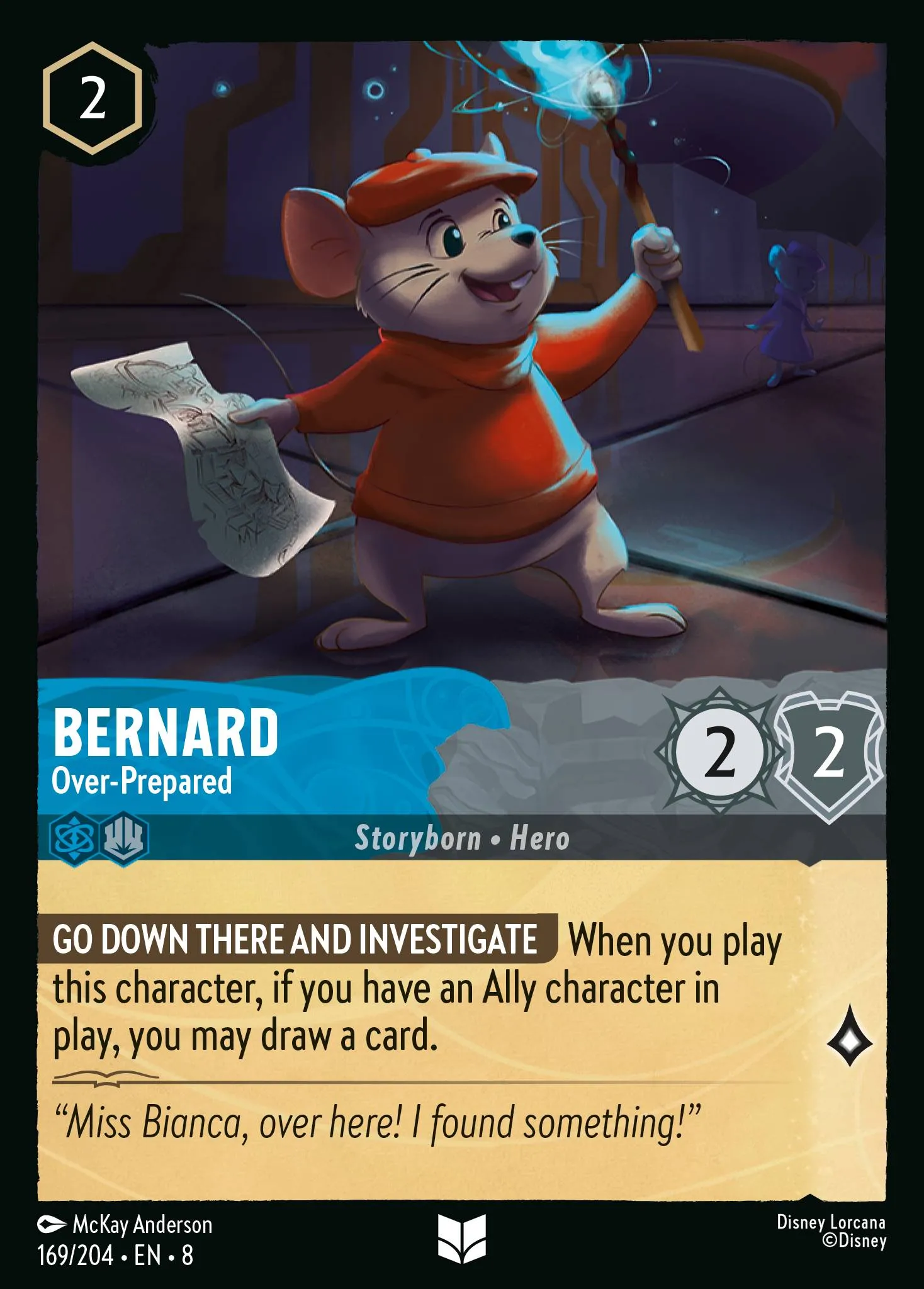 Bernard - Over-Prepared (008-169)
