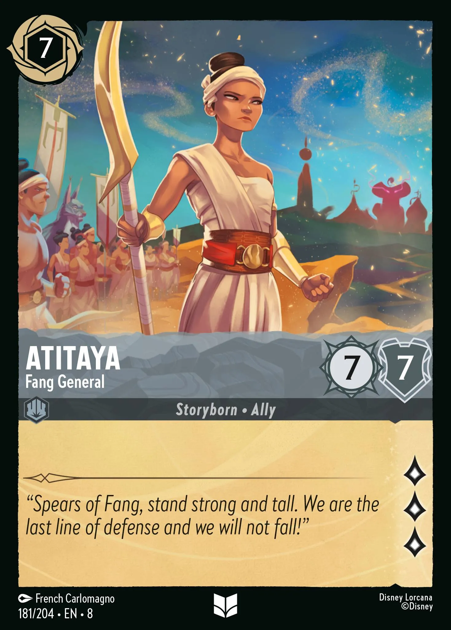 Atitaya - Fang General (008-181)