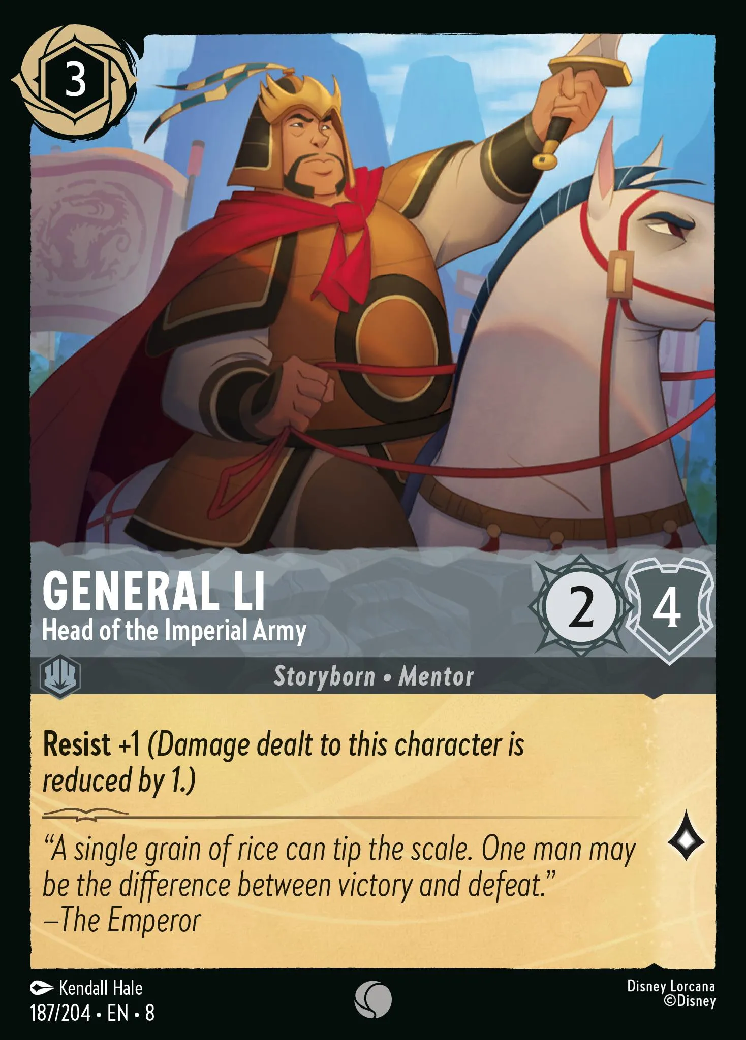 General Li - Head of the Imperial Army (008-187)