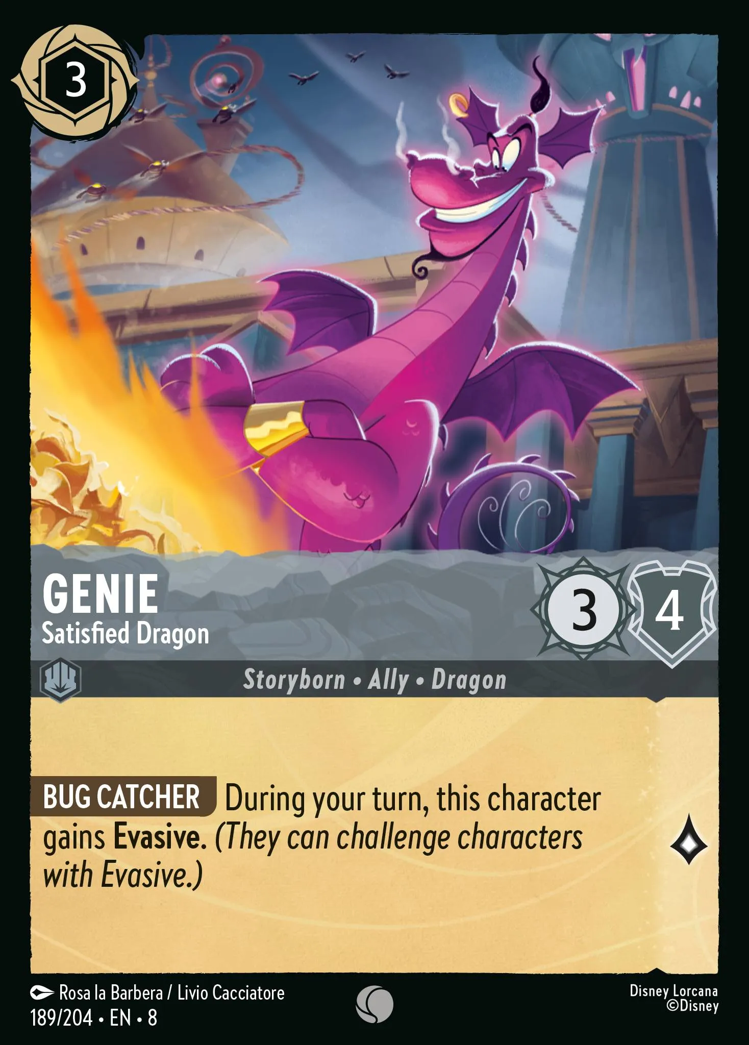Genie - Satisfied Dragon (008-189)