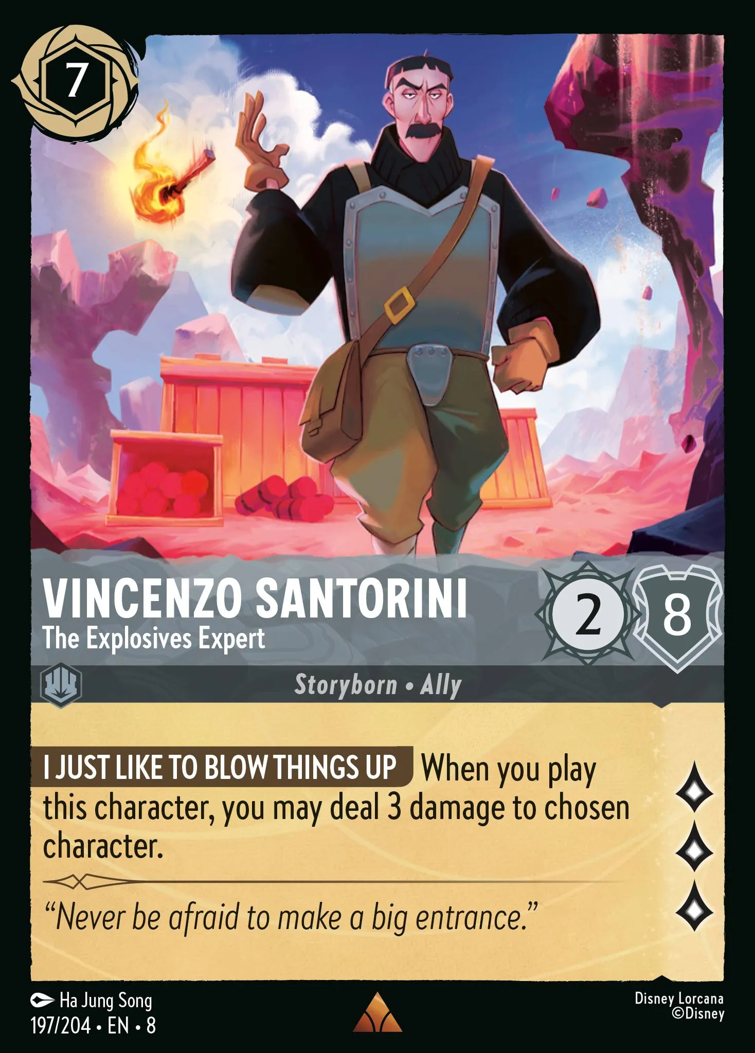 Vincenzo Santorini - The Explosives Expert (008-197)