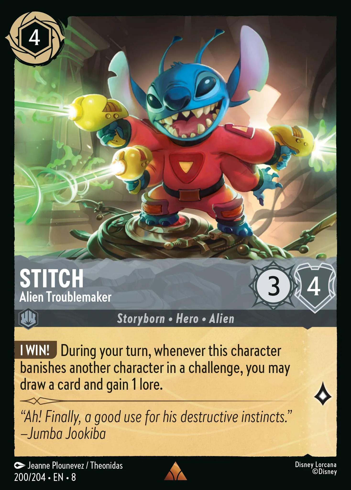 Stitch - Alien Troublemaker (008-200)