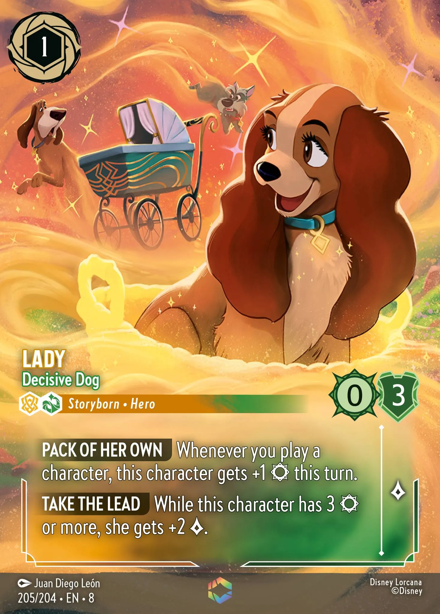 Lady - Decisive Dog (008-205)