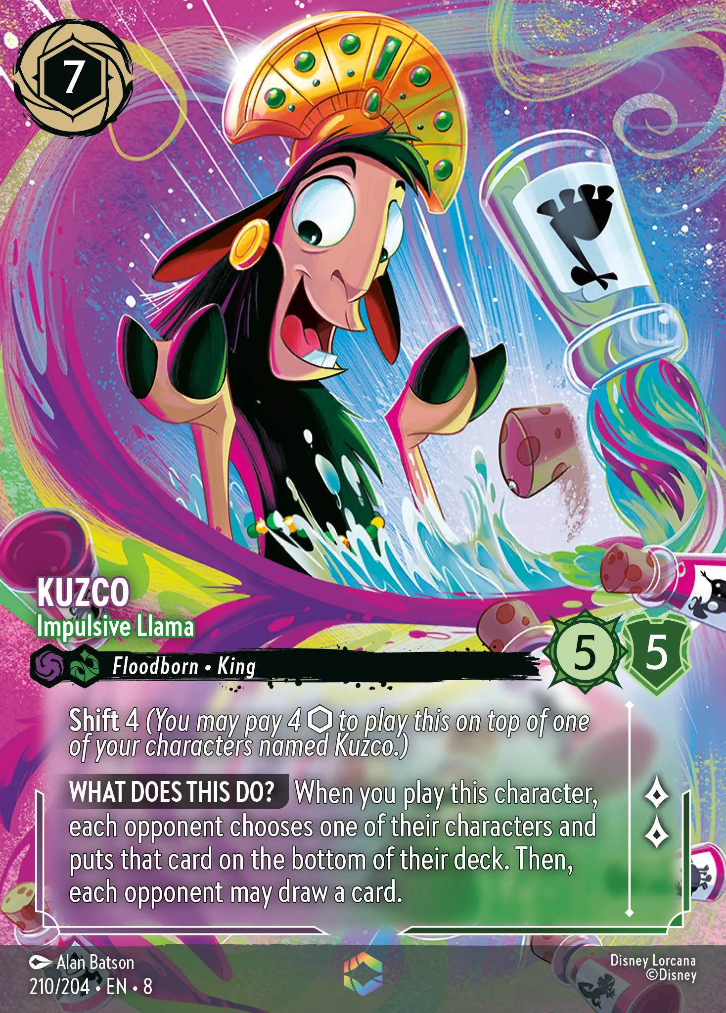 Kuzco - Impulsive Llama (008-210)