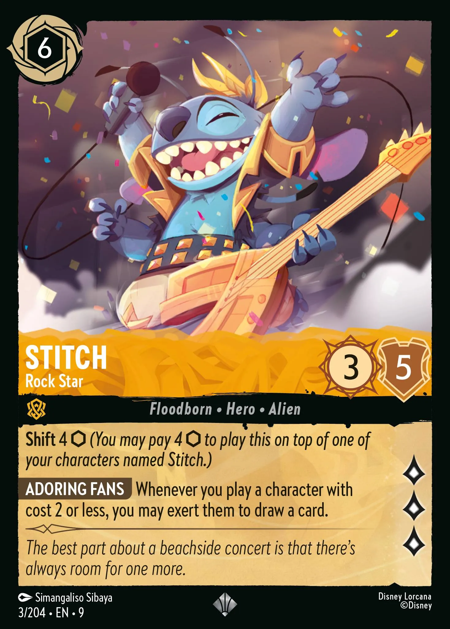 Stitch - Rock Star (009-003)
