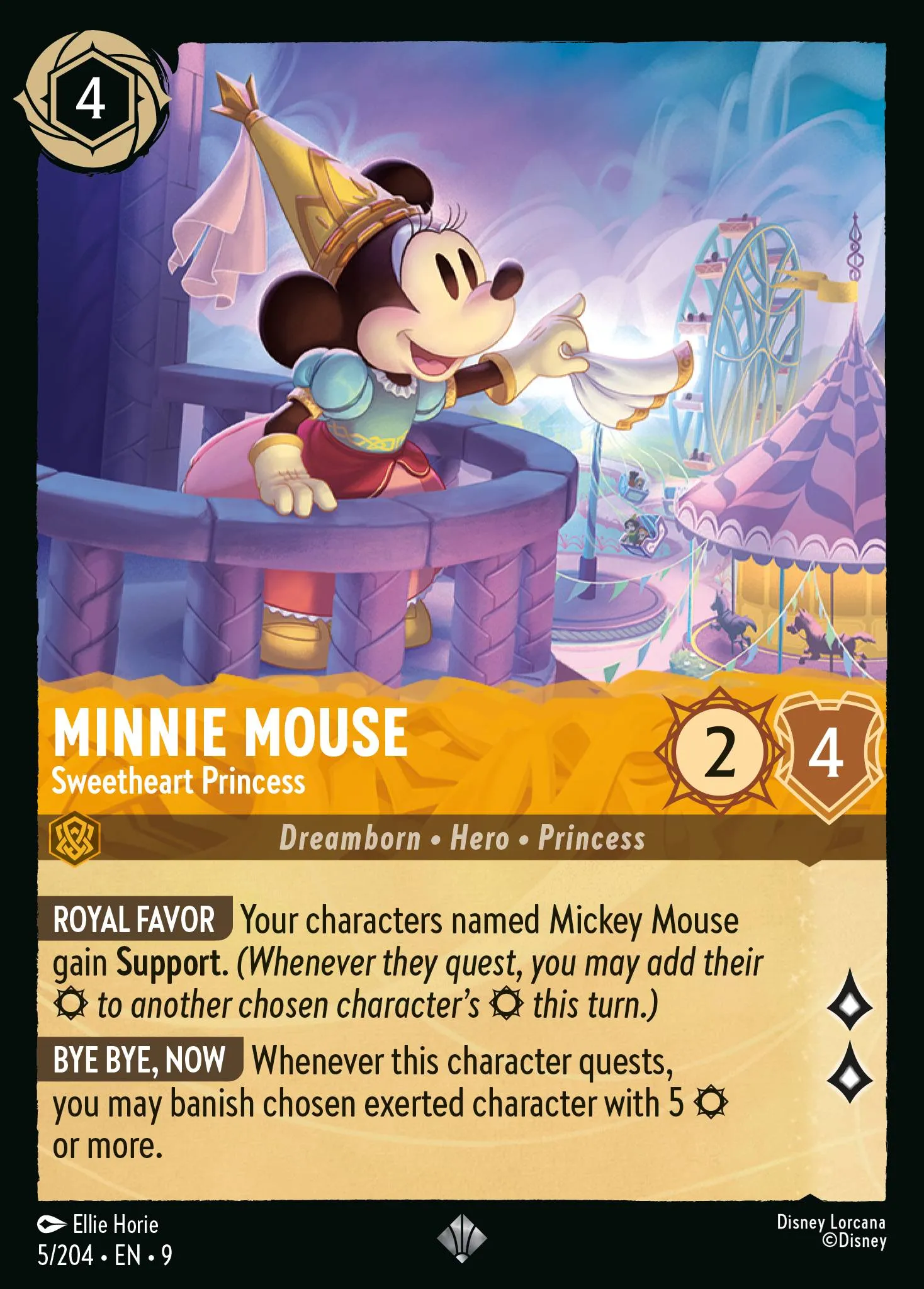 Minnie Mouse - Sweetheart Princess (009-005)