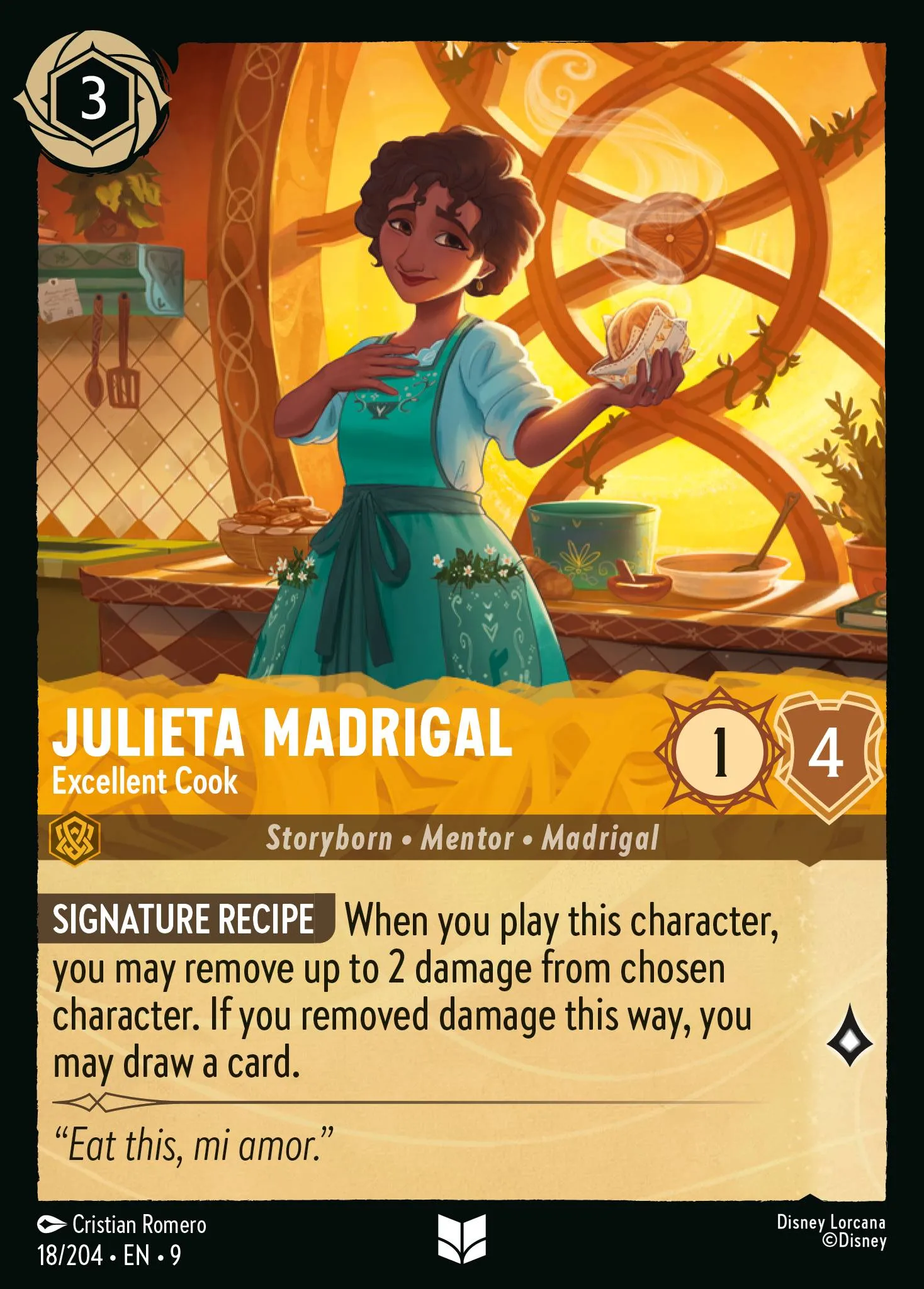 Julieta Madrigal - Excellent Cook (009-018)