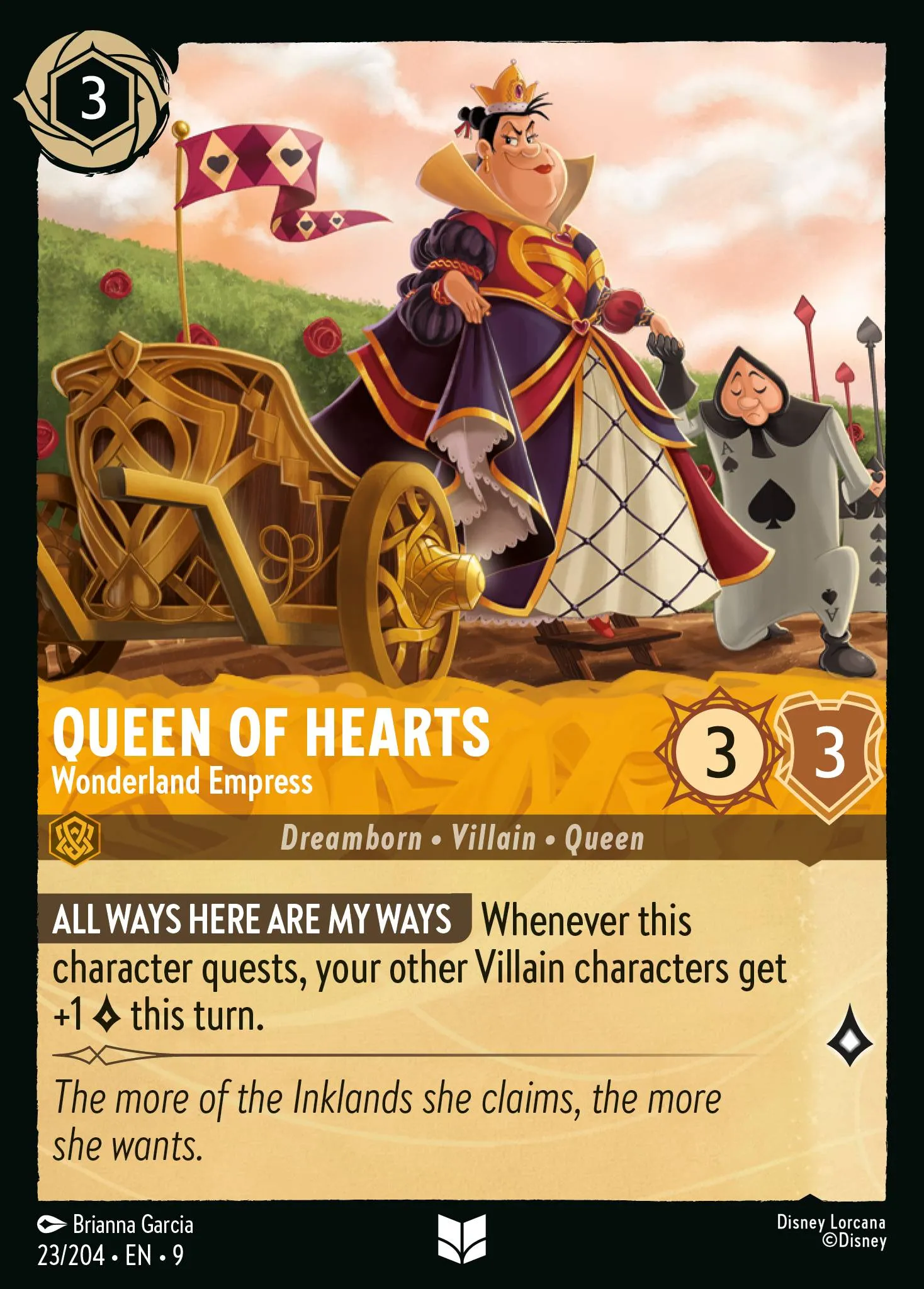 Queen of Hearts - Wonderland Empress (009-023)