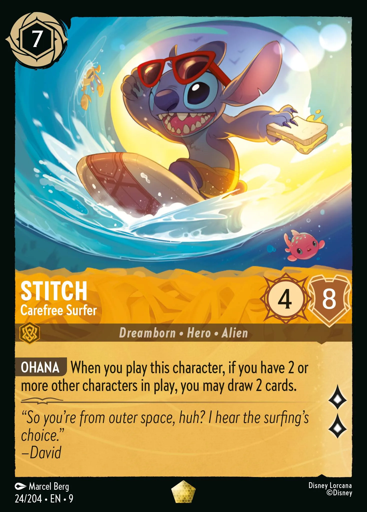 Stitch - Carefree Surfer (009-024)