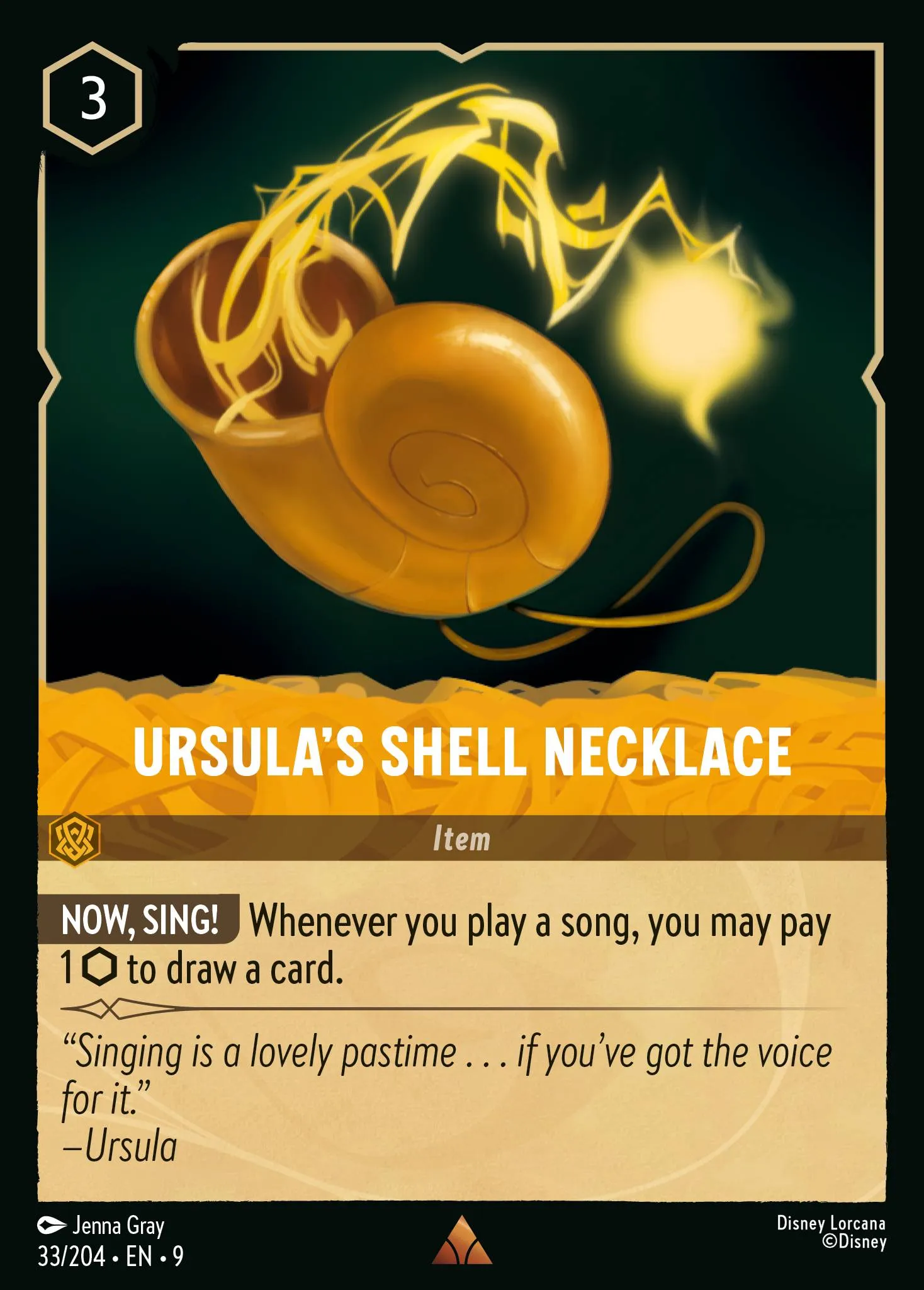 Ursula's Shell Necklace (009-033)