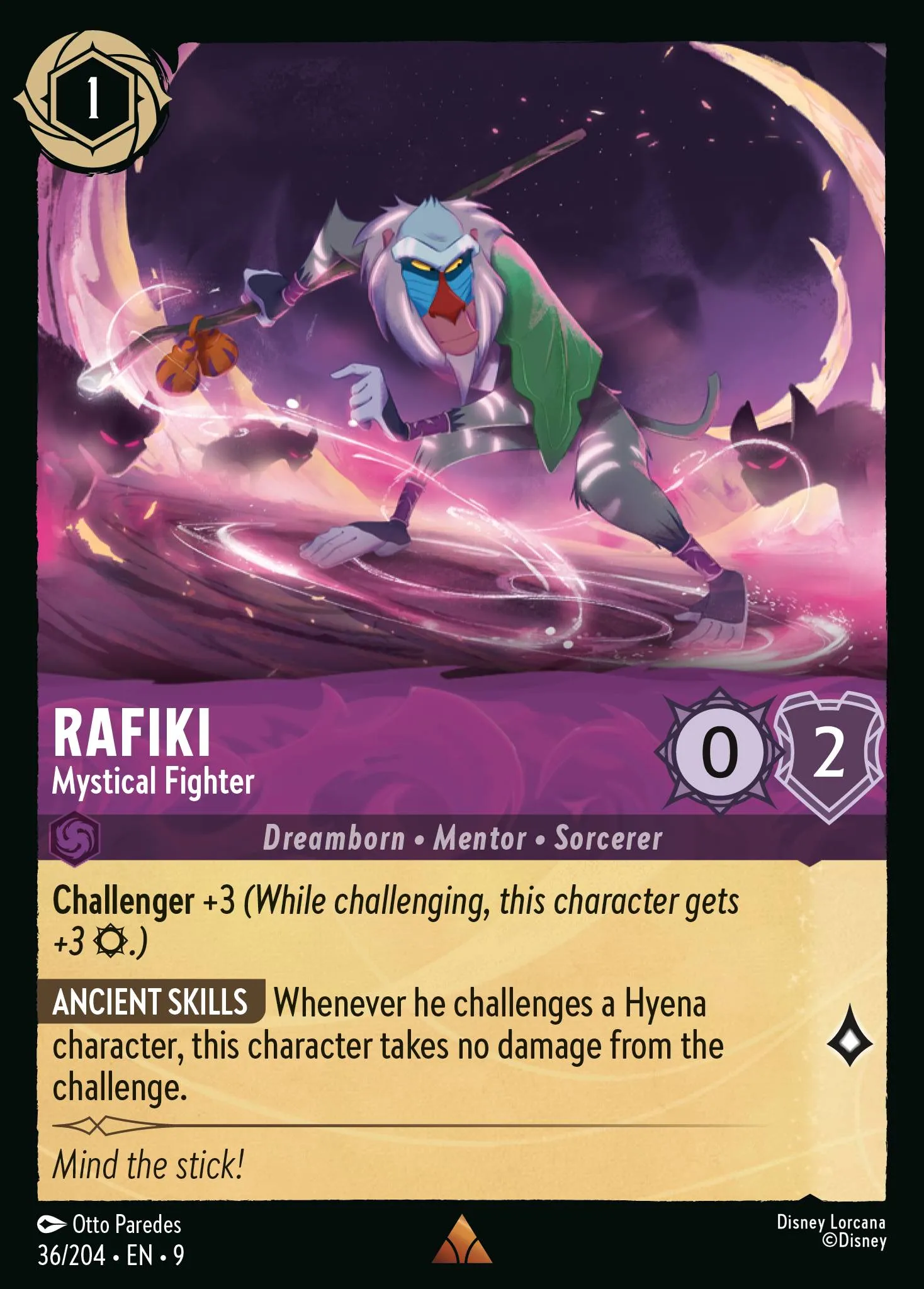 Rafiki - Mystical Fighter (009-036)