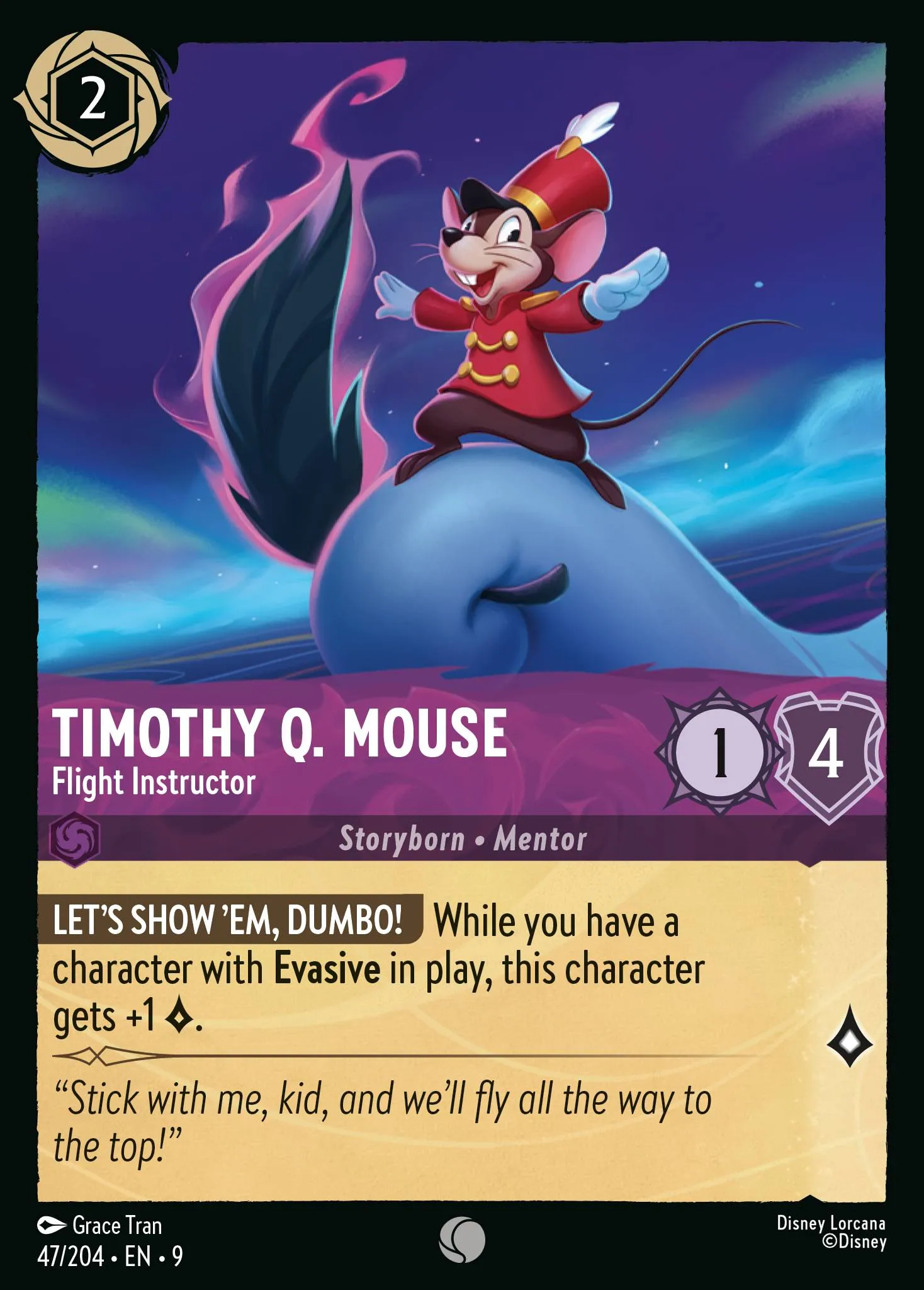 Timothy Q. Mouse - Flight Instructor (009-047)