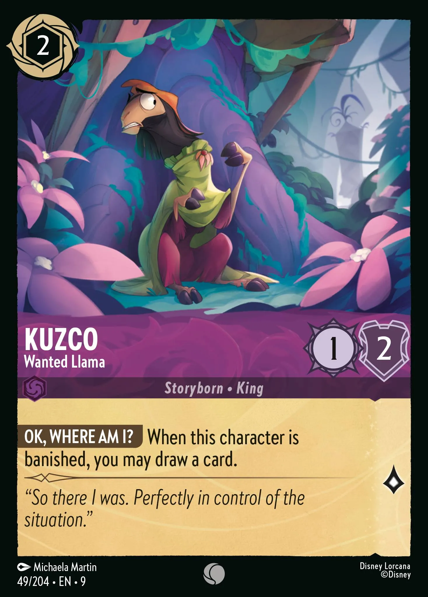 Kuzco - Wanted Llama (009-049)