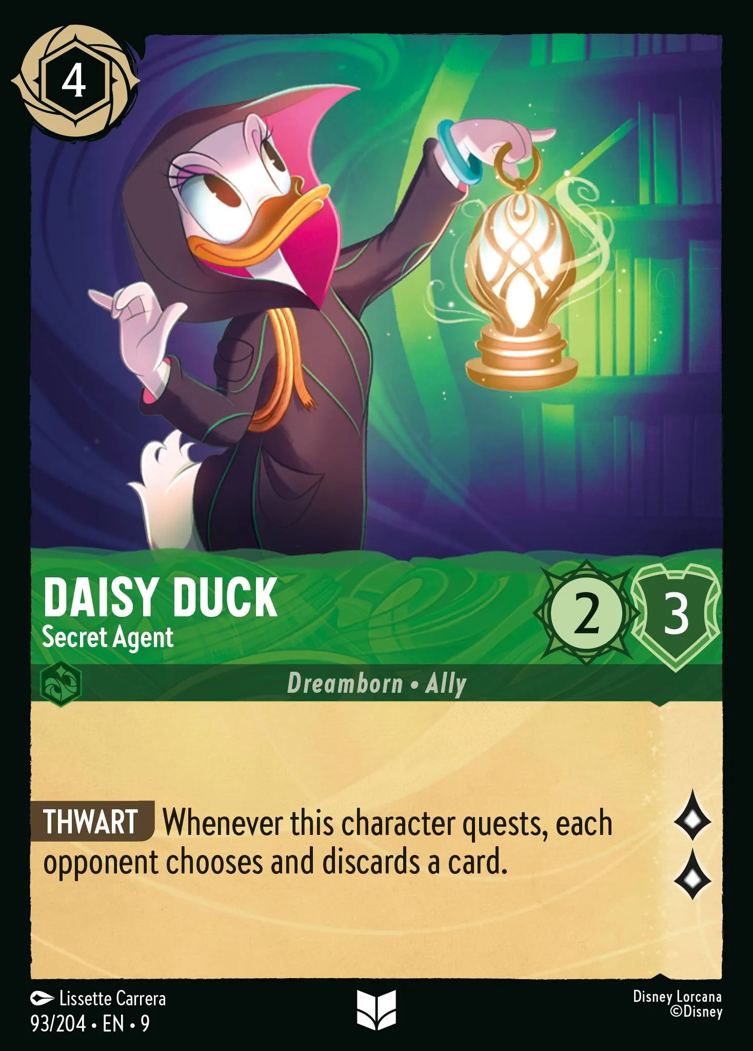 Daisy Duck - Secret Agent (009-093)