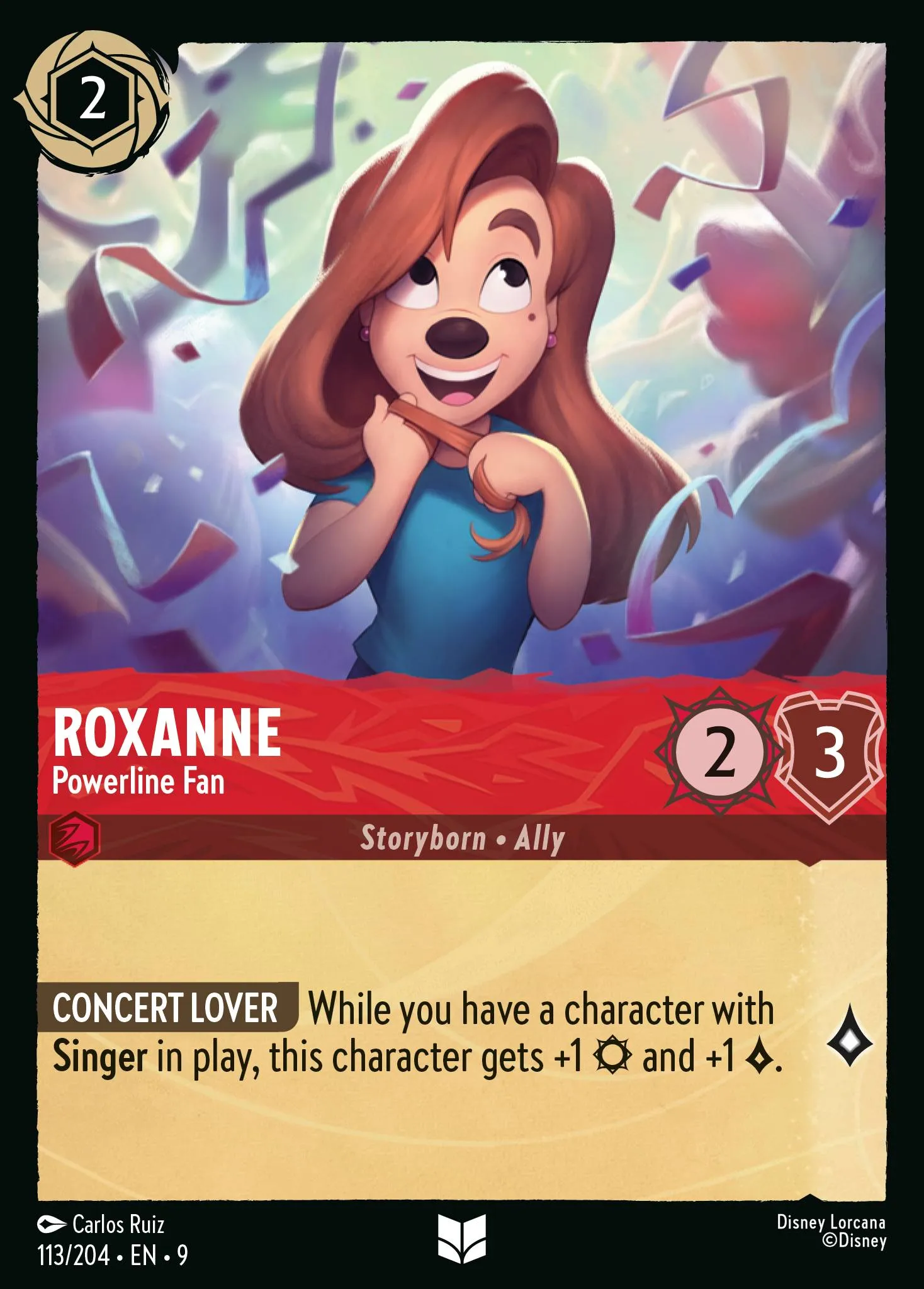 Roxanne - Powerline Fan (009-113)