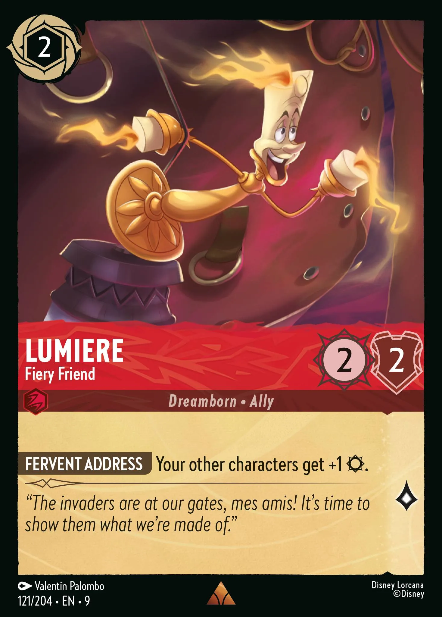 Lumiere - Fiery Friend (009-121)