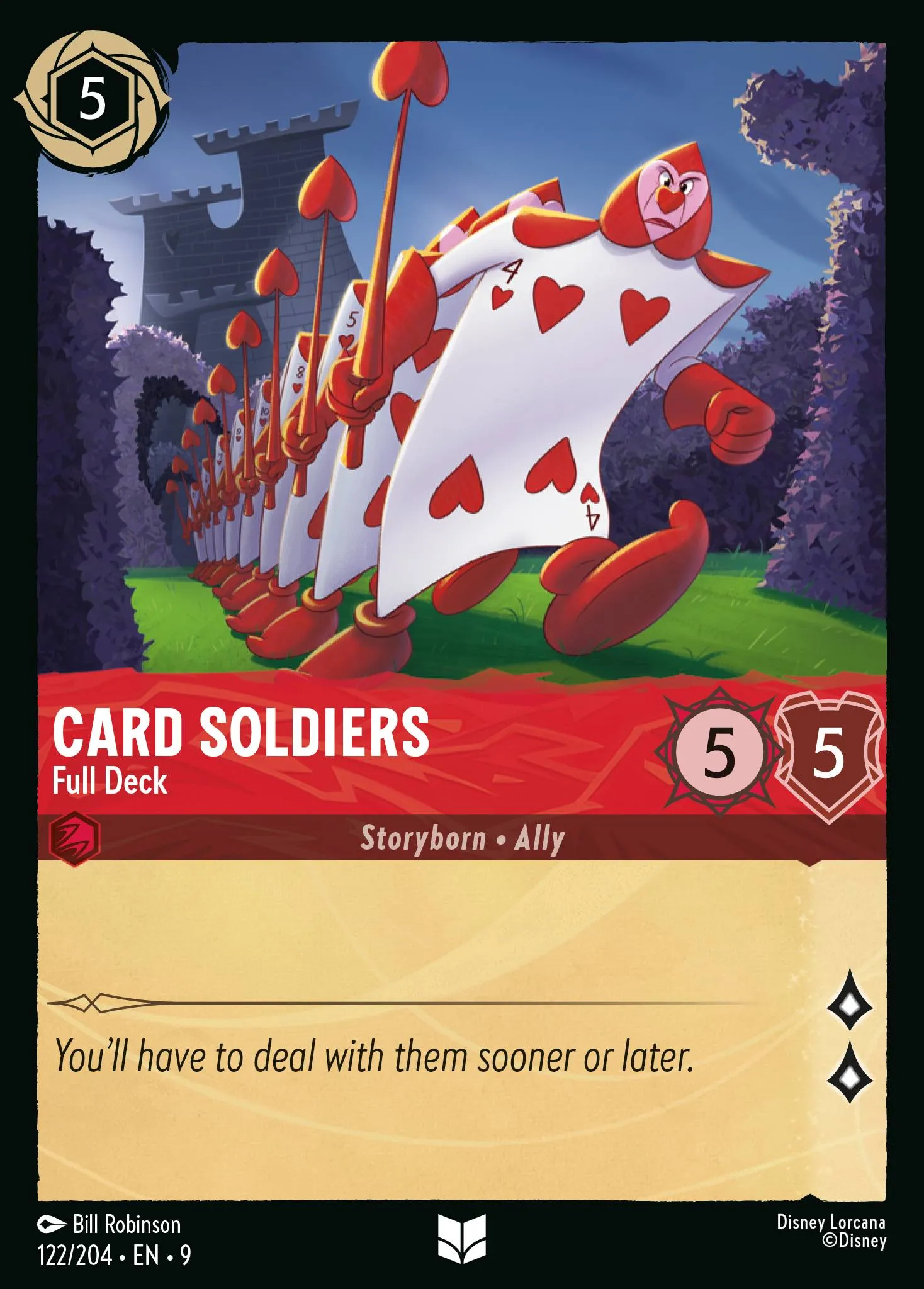 Card Soldiers - Full Deck (009-122)