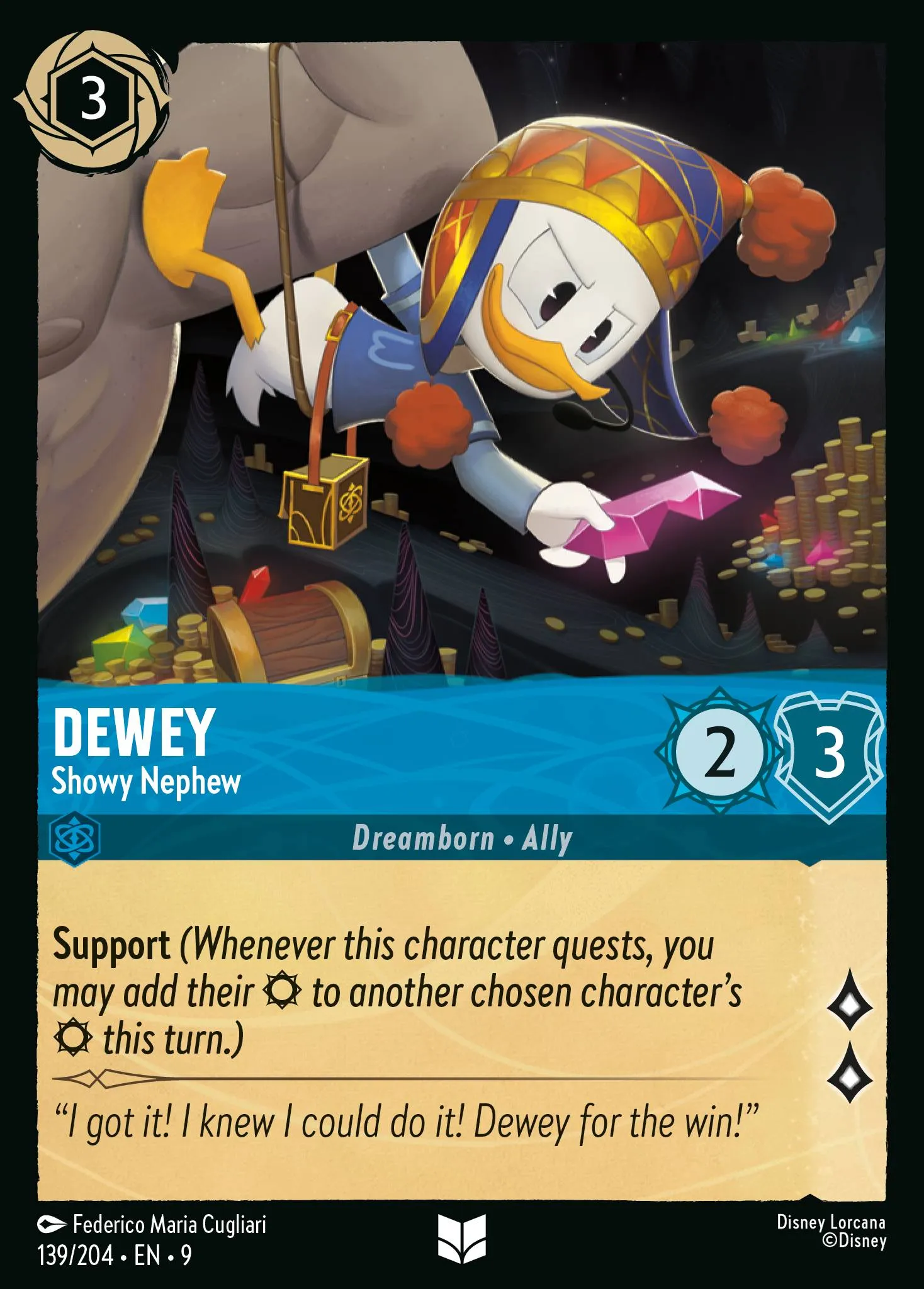 Dewey - Showy Nephew (009-139)