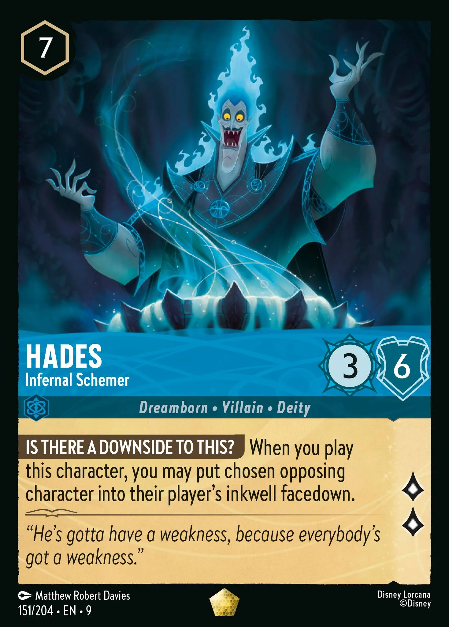 Hades - Infernal Schemer (009-151)
