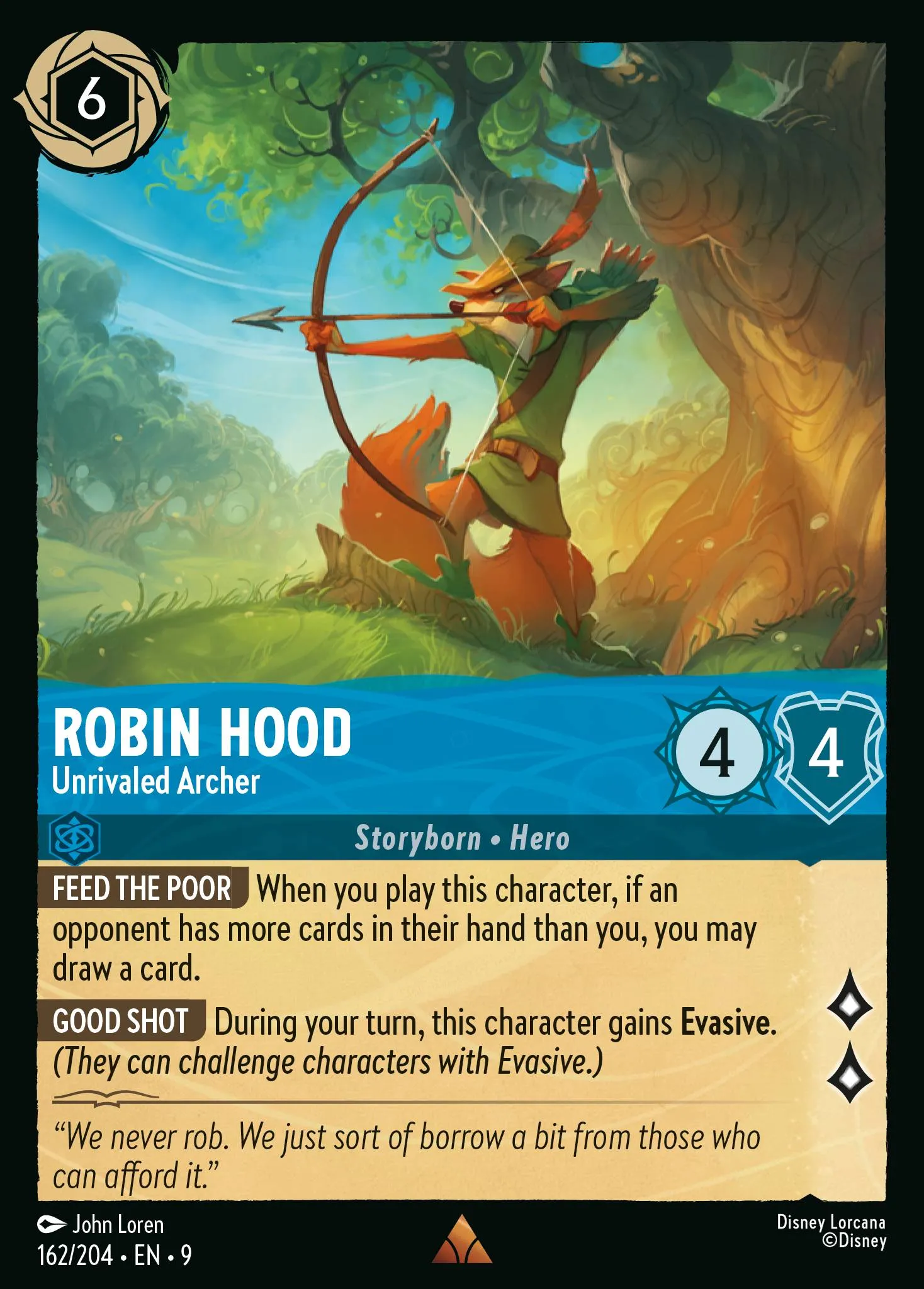Robin Hood - Unrivaled Archer (009-162)