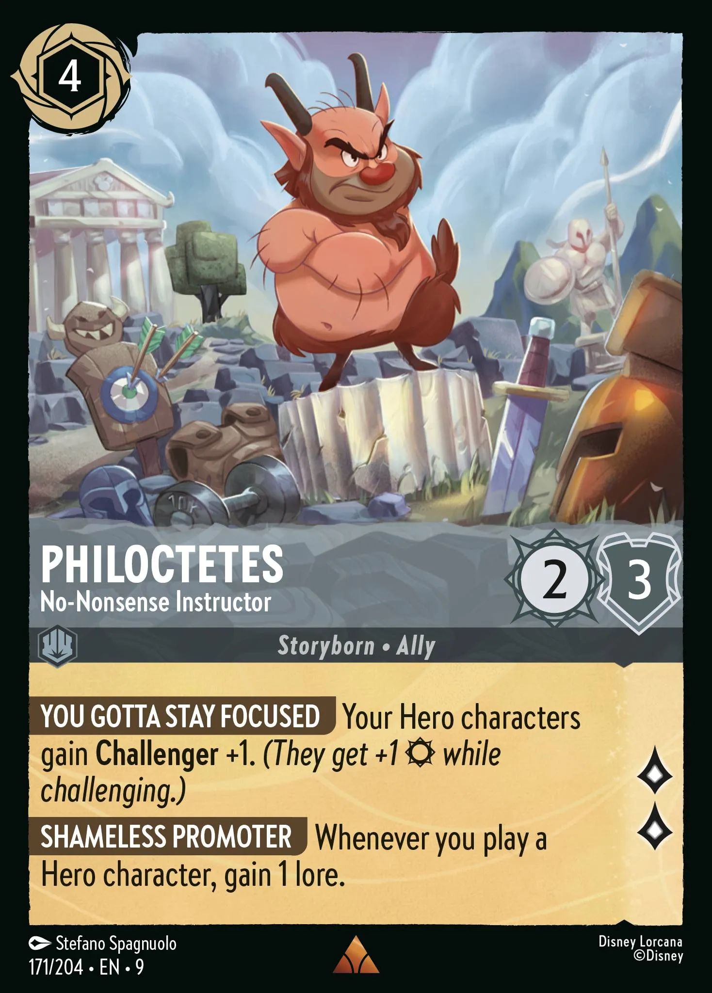 Philoctetes - No-Nonsense Instructor (009-171)
