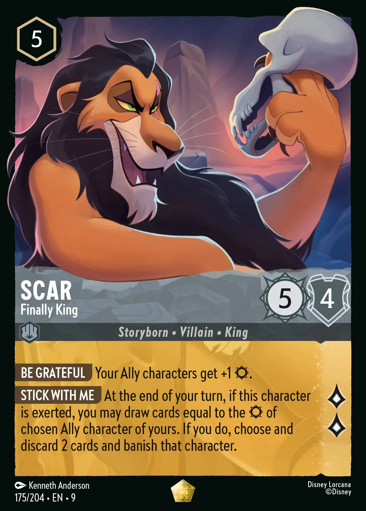 Scar - Finally King (009-175)