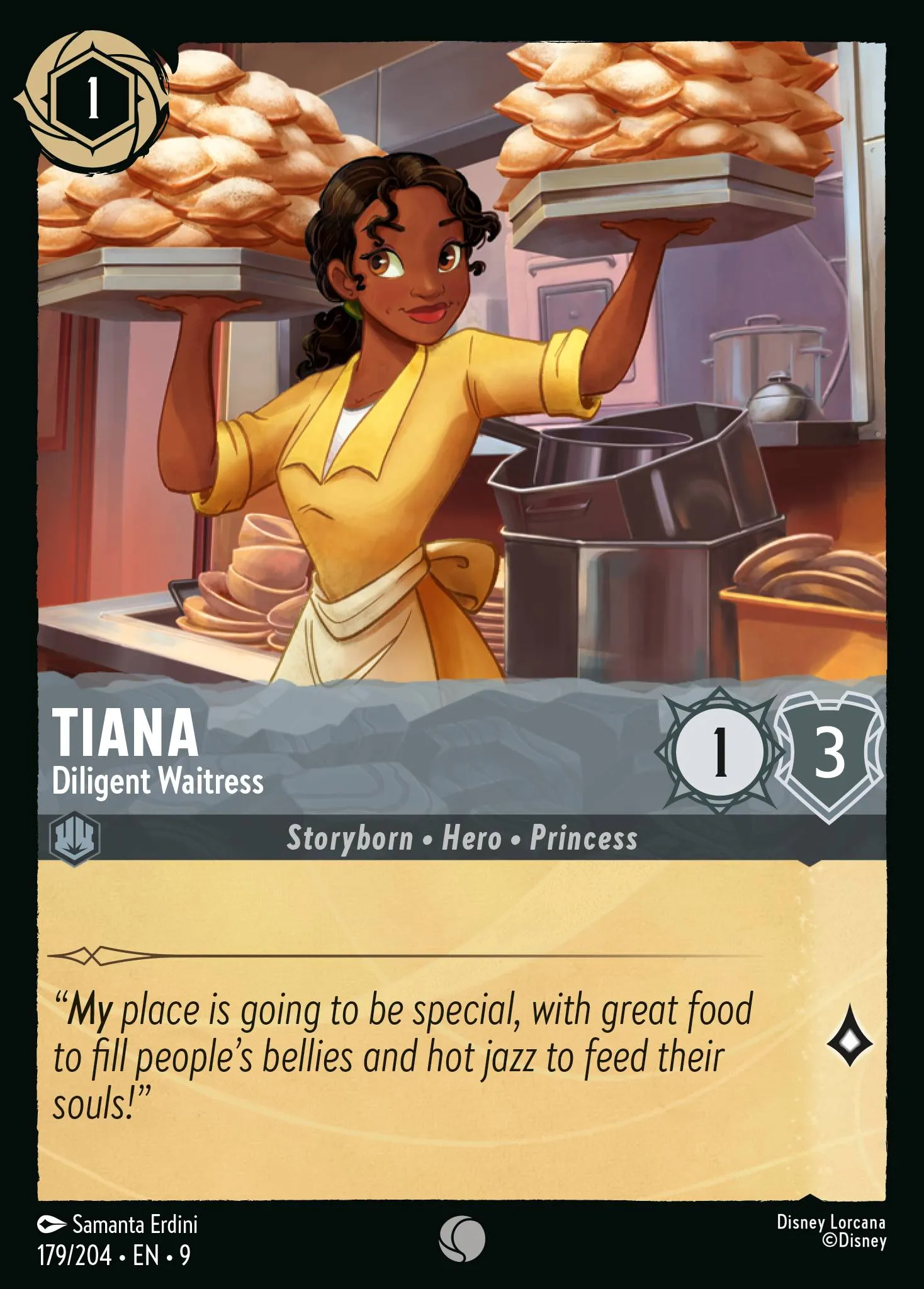 Tiana - Diligent Waitress (009-179)
